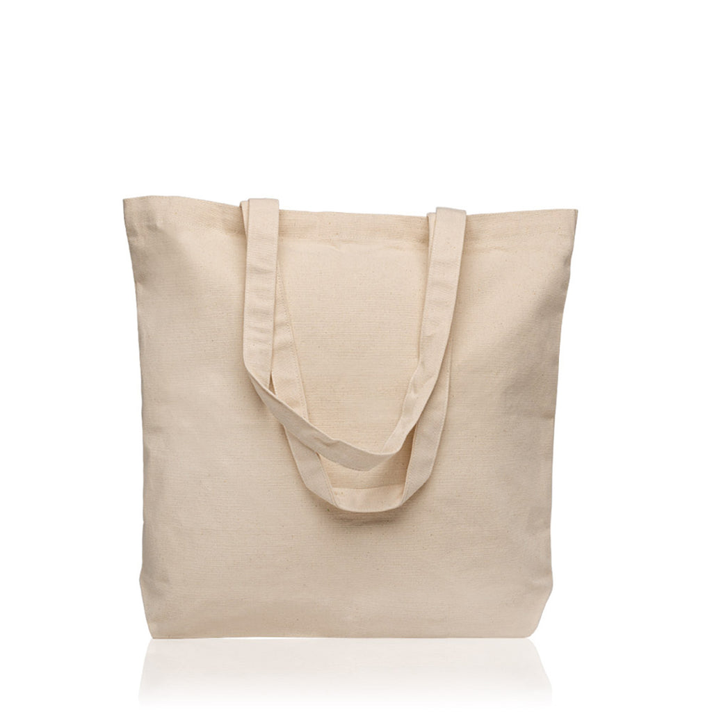 Saco canvas com bolso interior 100% algodão, 310g