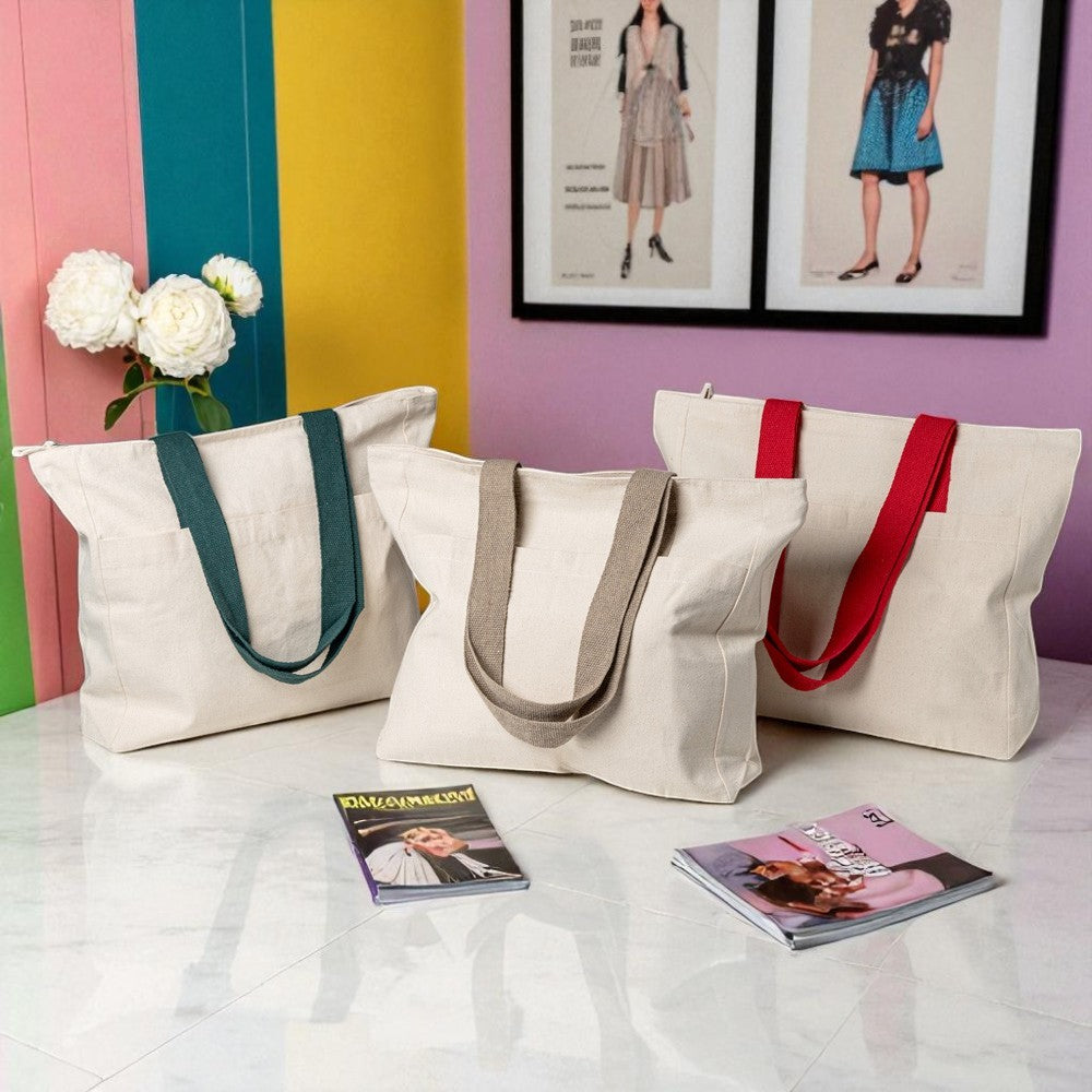 Bluro - Saco em 100% algodão canvas de 280 g/m²