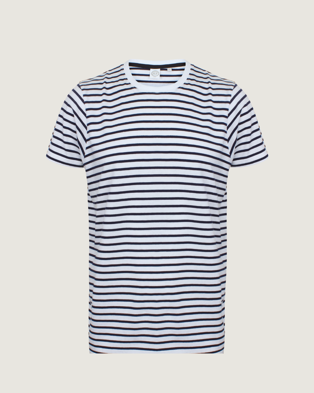 T-shirt unissexo às riscas
