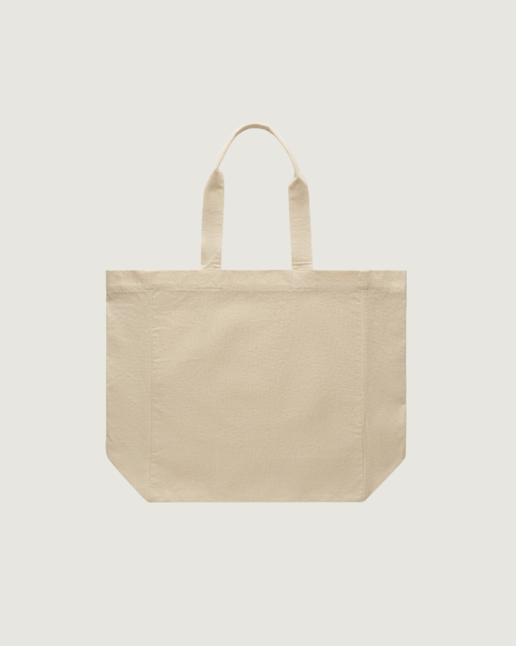 Saco em algodão com alças curtas, 220 gr/m².