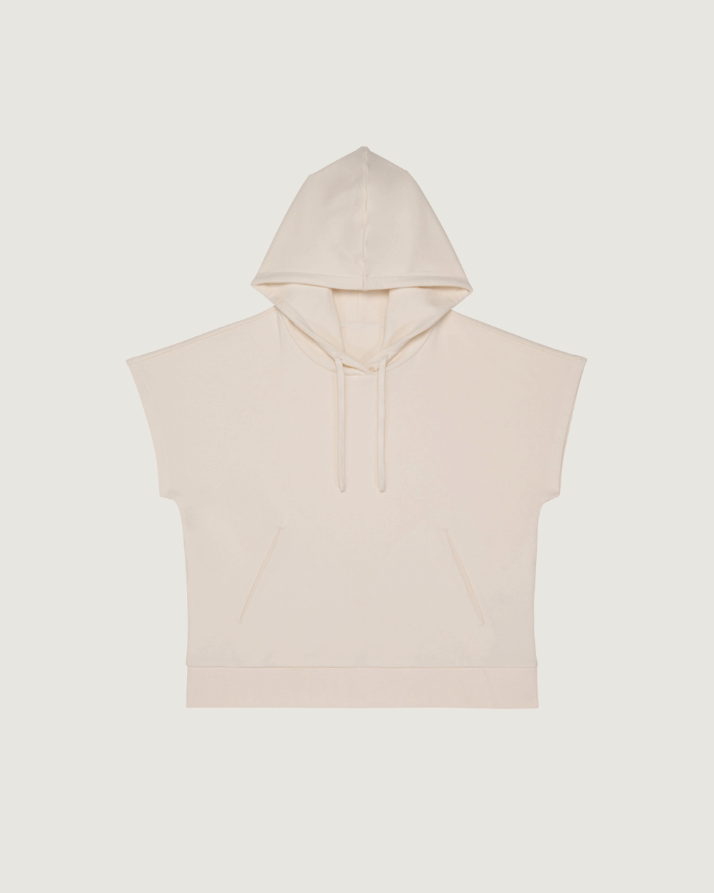 Sweatshirt eco-responsável oversize sem manga French Terry de senhora