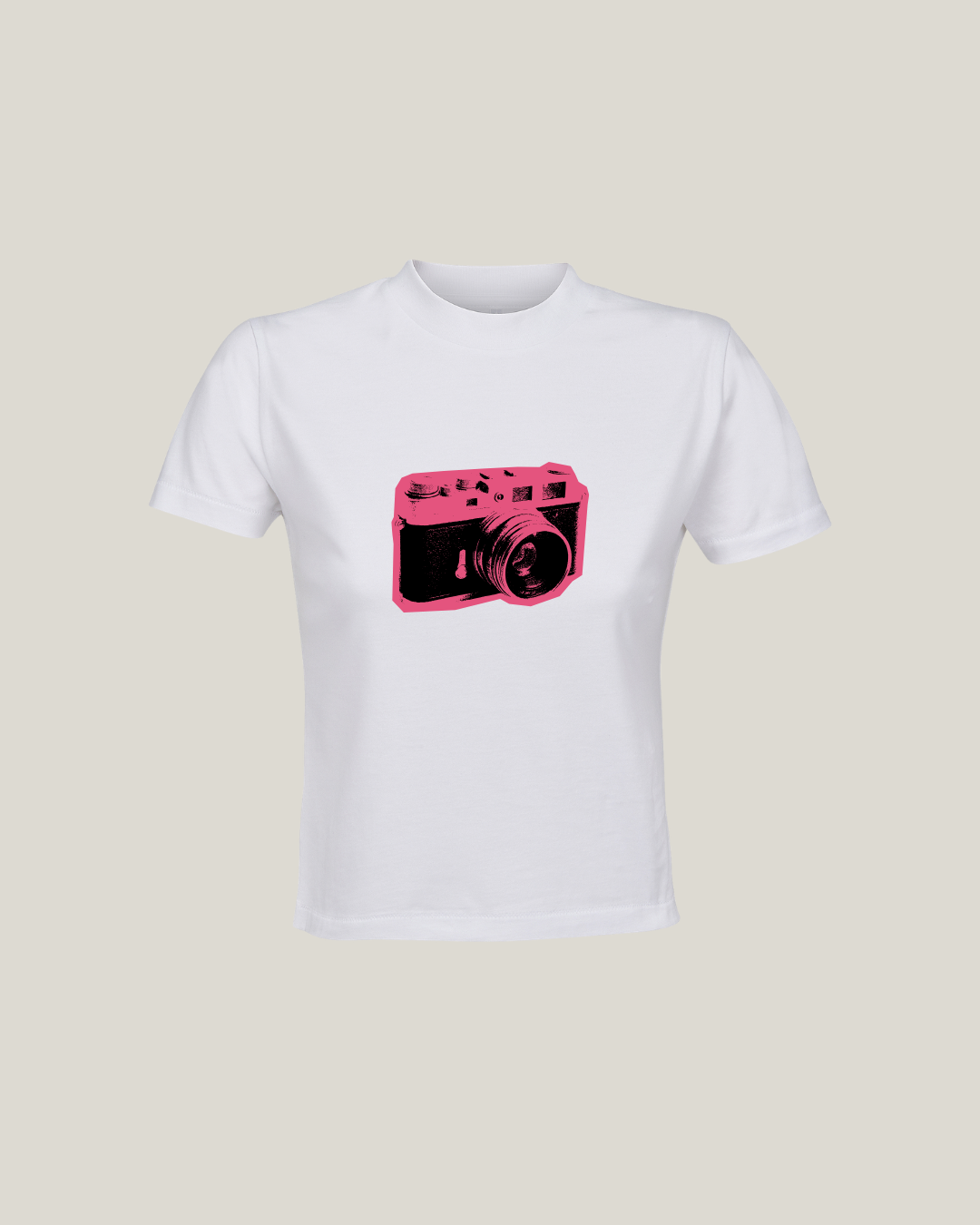 T-SHIRT CURTA ALGODÃO