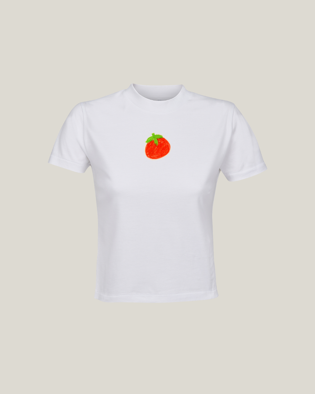 T-SHIRT CURTA ALGODÃO
