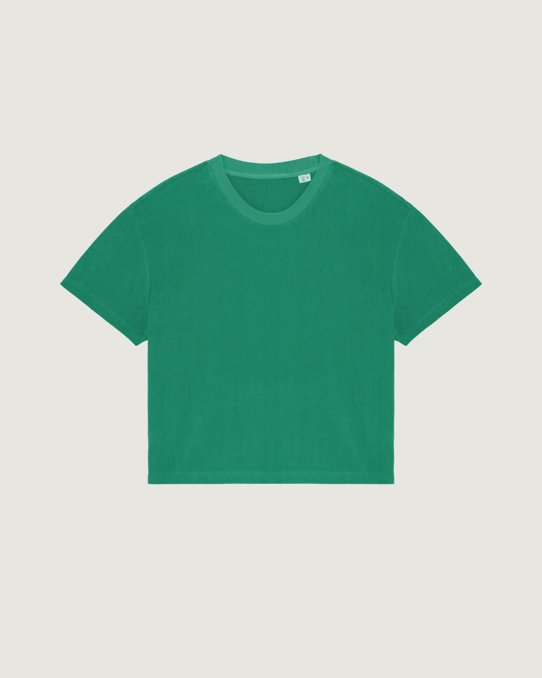 T-shirt em malha turca de senhora Eco