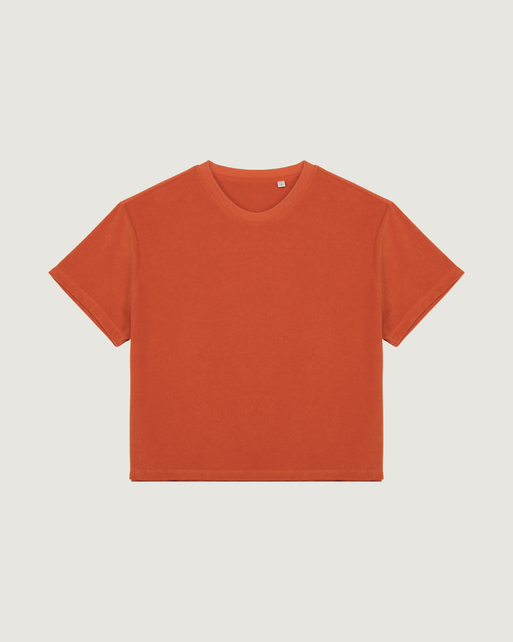T-shirt em malha turca de senhora Eco