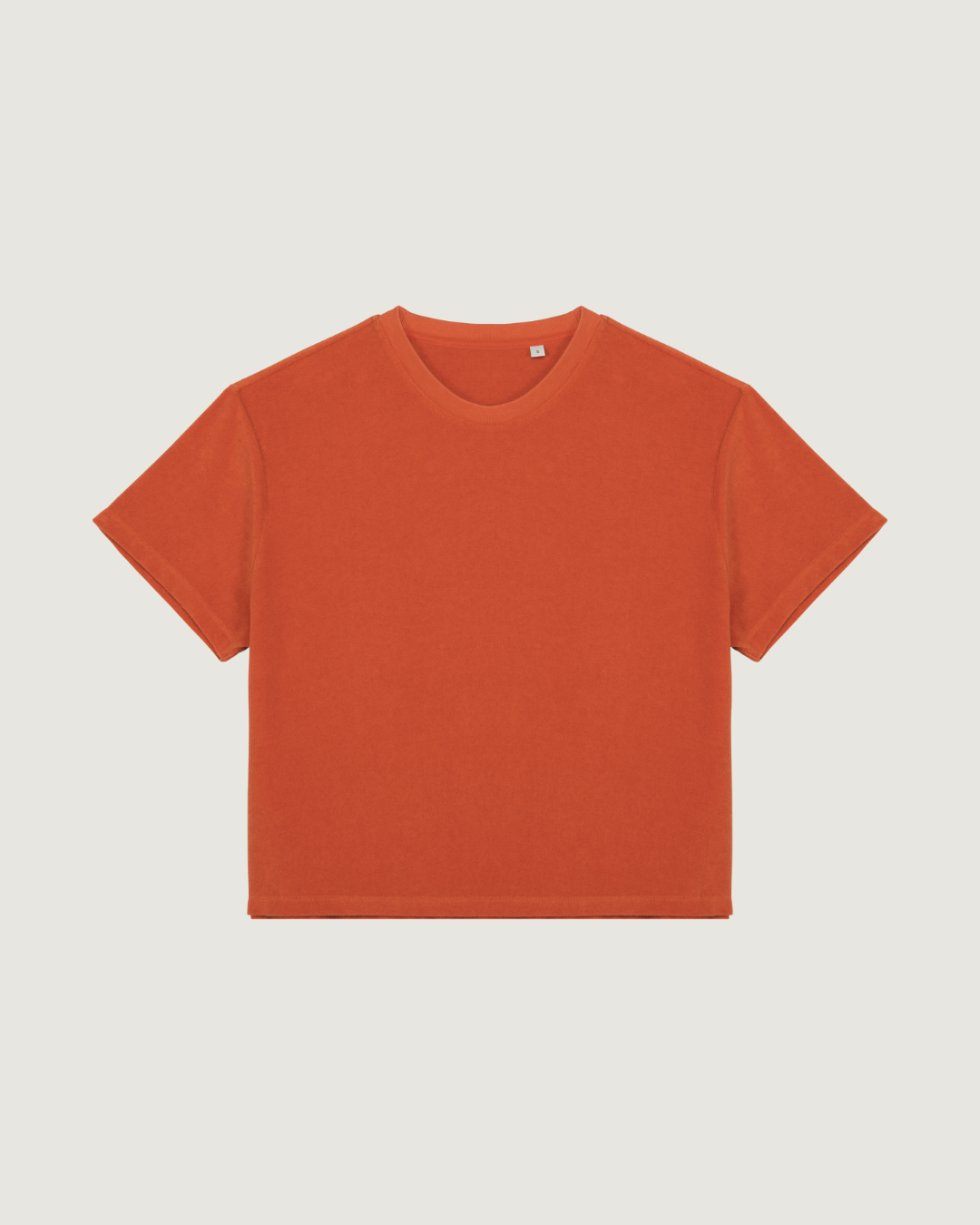 T-shirt em malha turca de senhora Eco