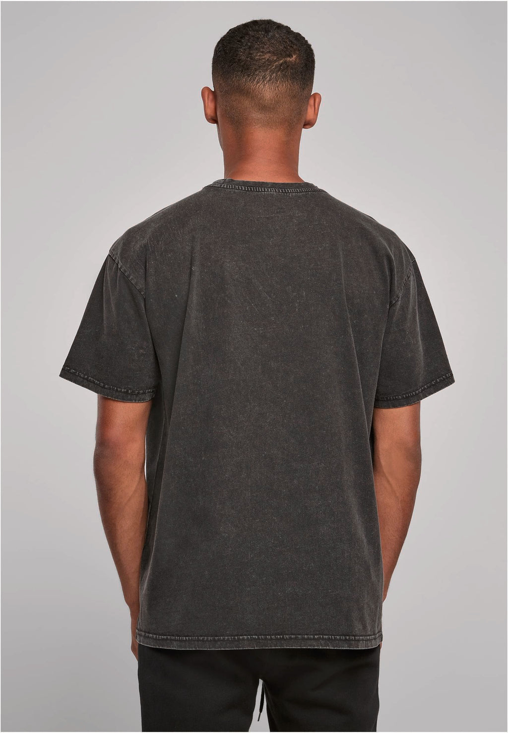 T-shirt Washed Black - 240 g/m²