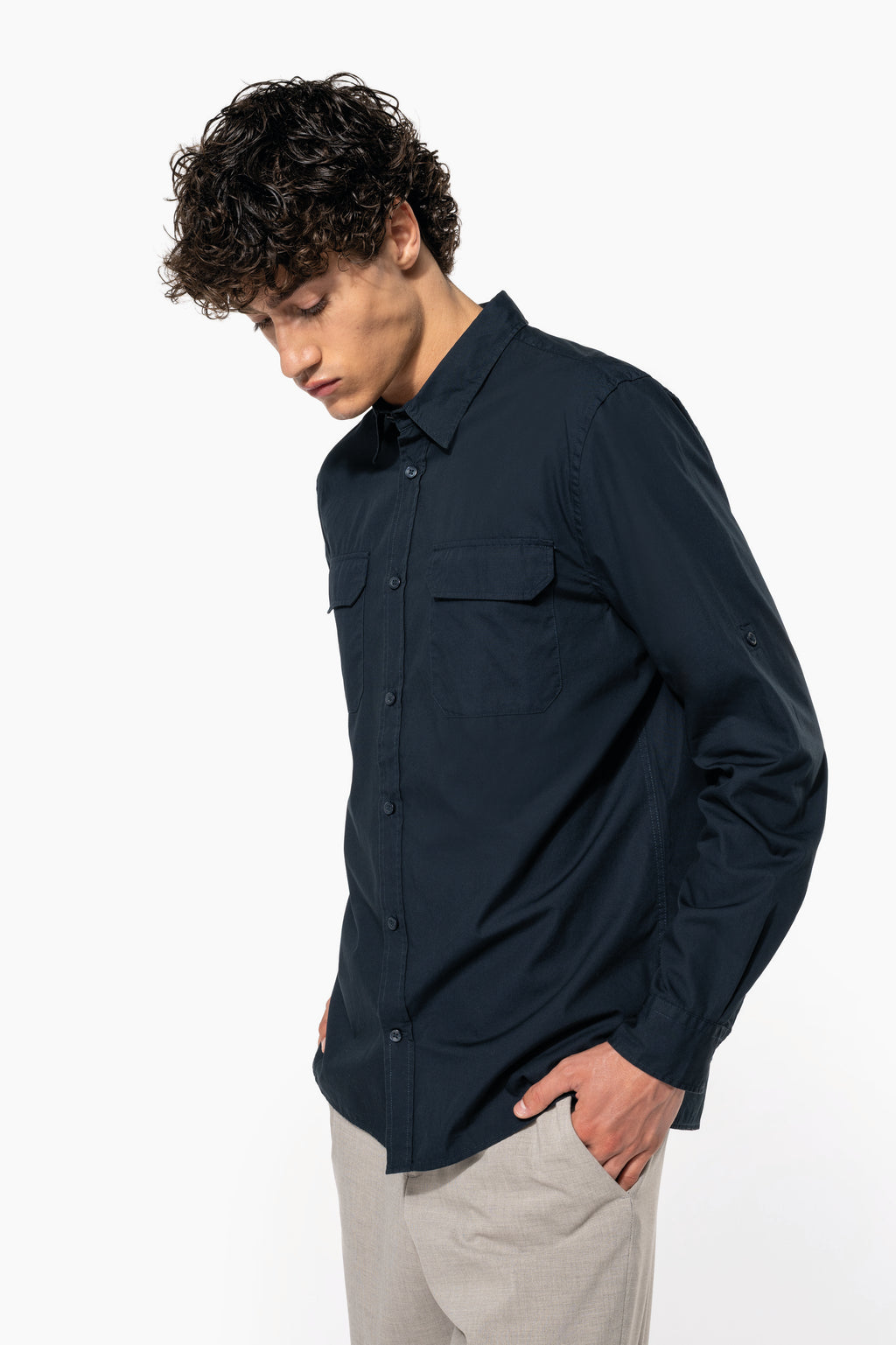 Camisa Safari para Homem