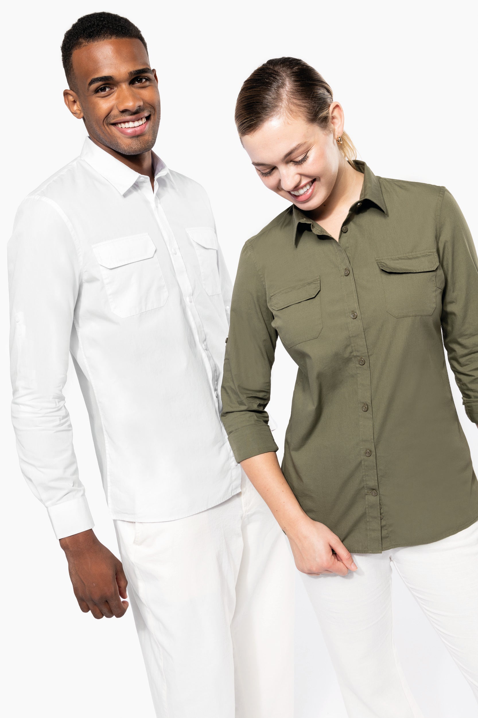 Camisa Safari para Homem