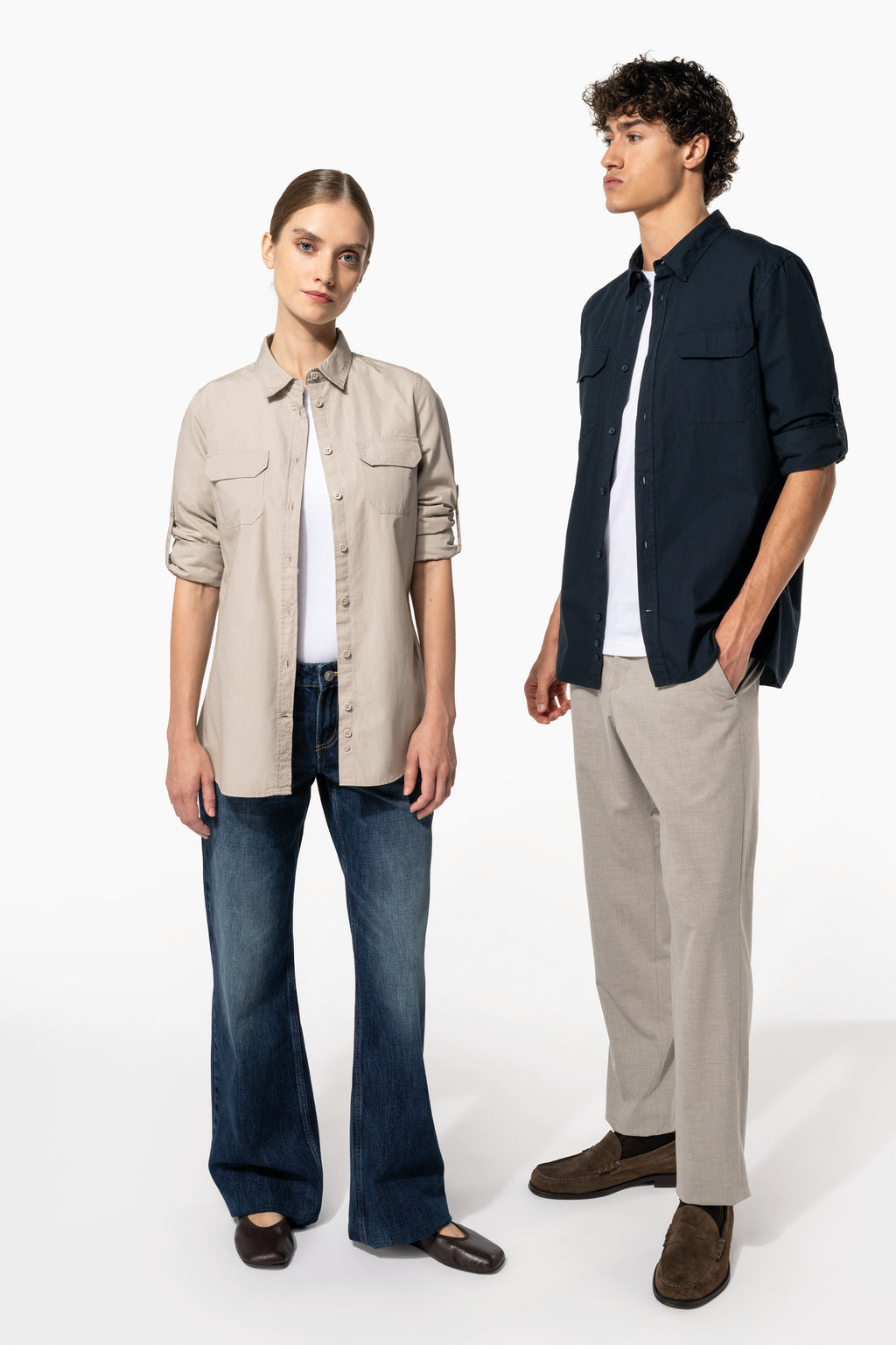 Camisa Safari para Homem