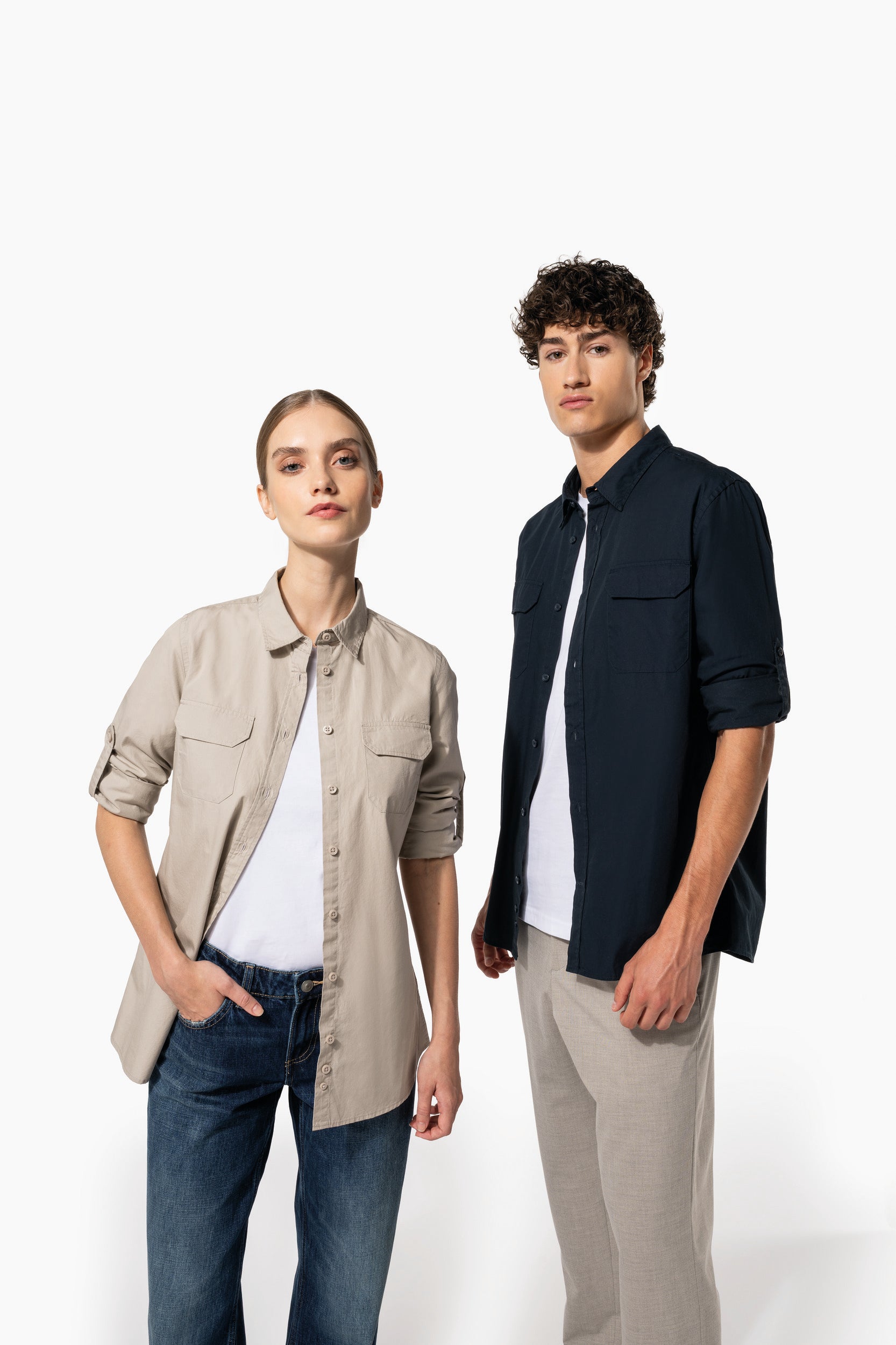 Camisa Safari para Homem