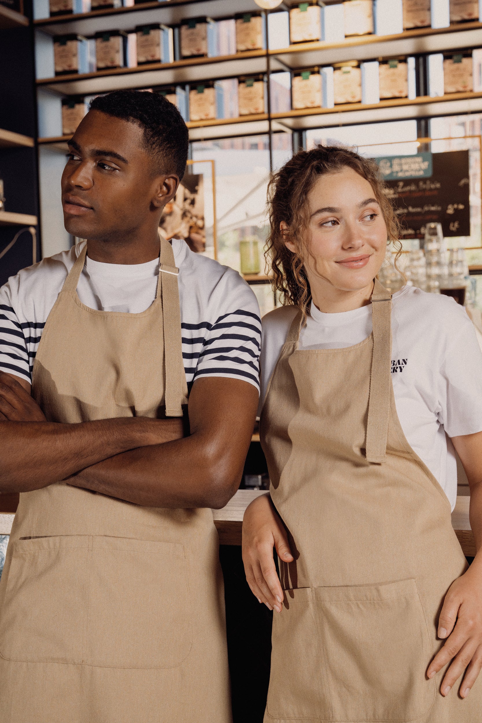 Avental eco-responsável unissexo