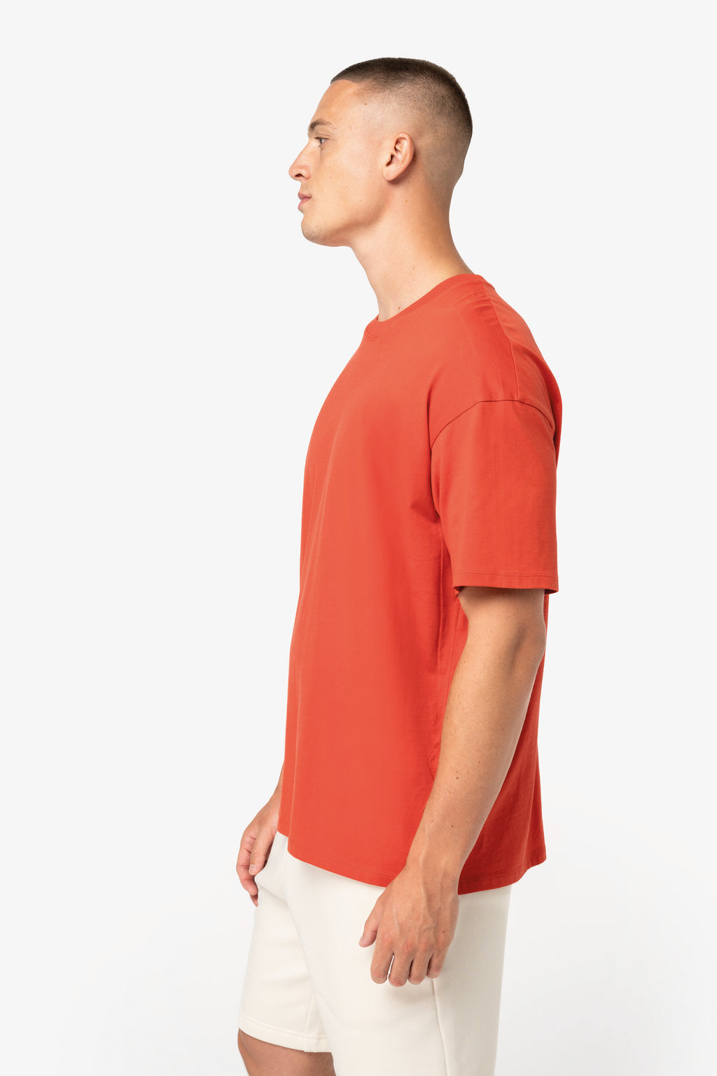 T-shirt oversize eco-responsável de homem