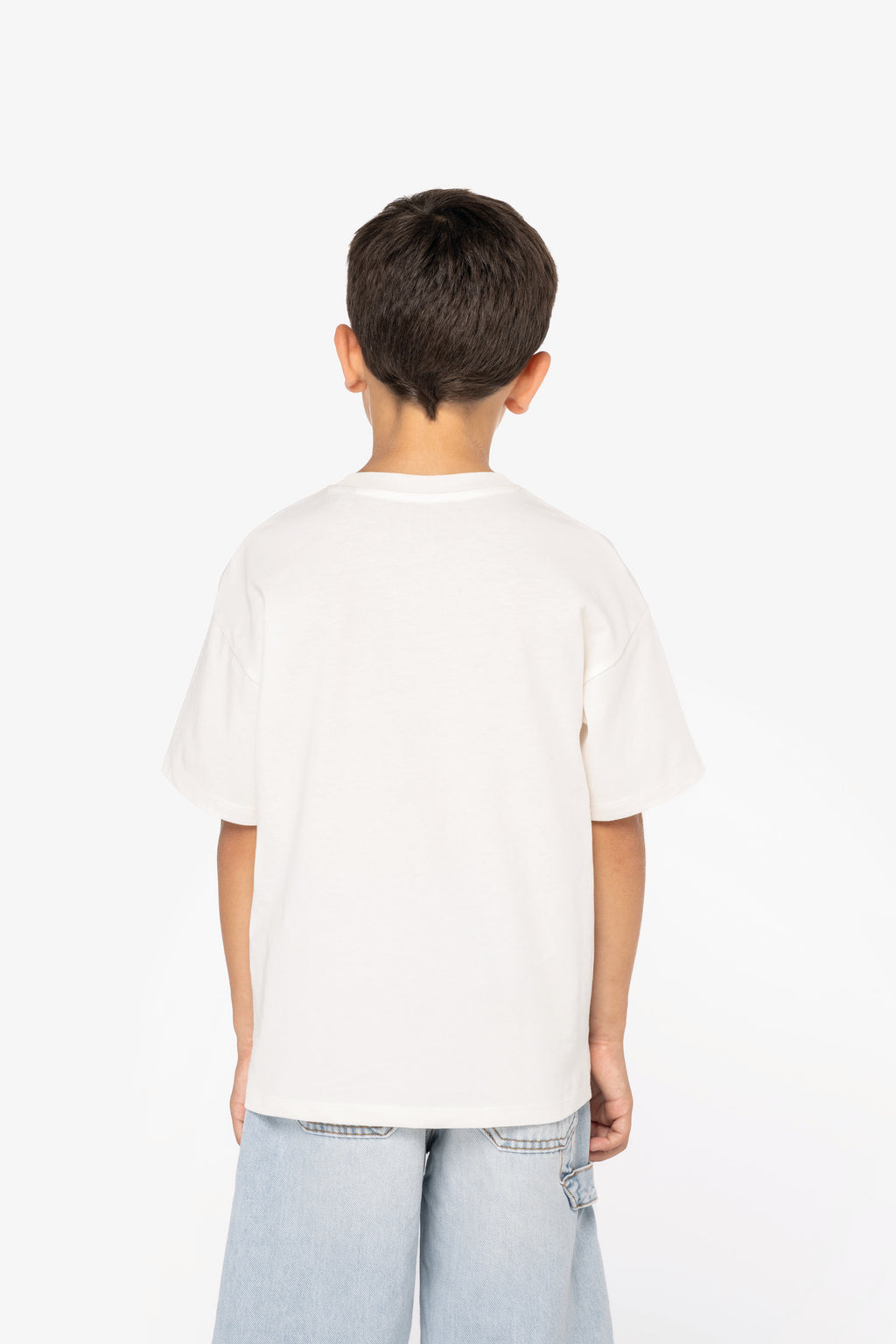 T-shirt eco-responsável oversize de criança