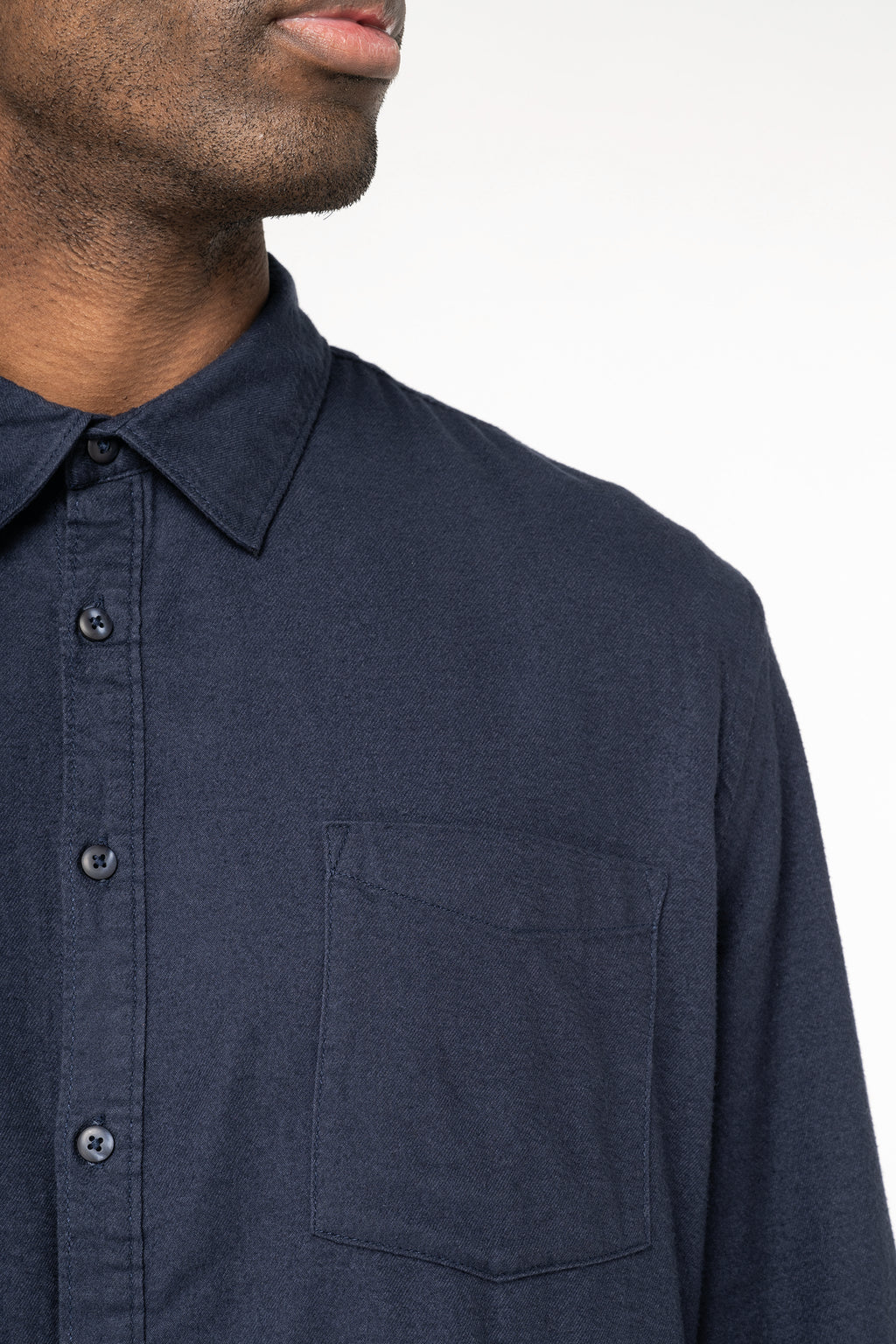Camisa eco-responsável em flanela