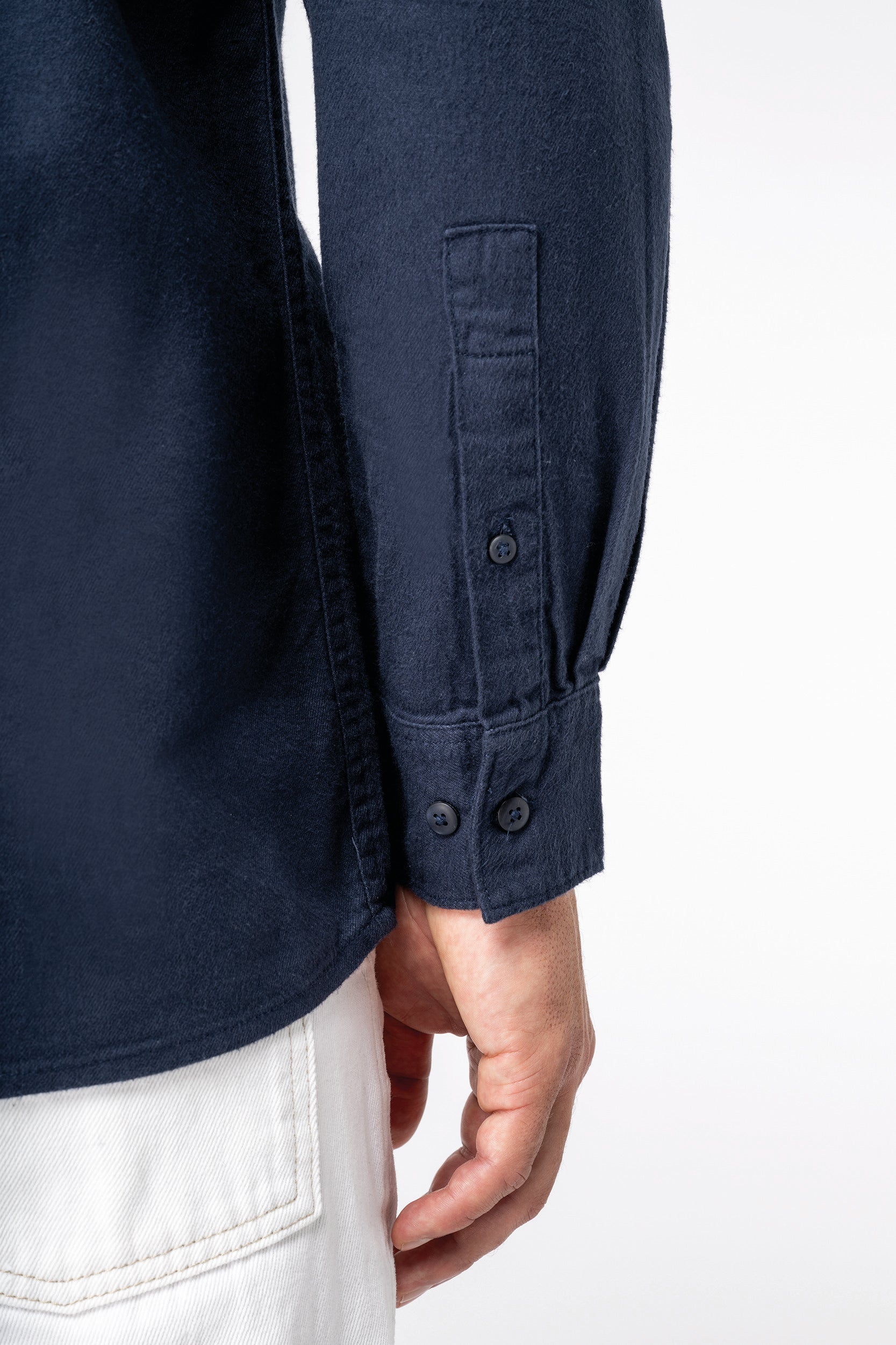 Camisa eco-responsável em flanela