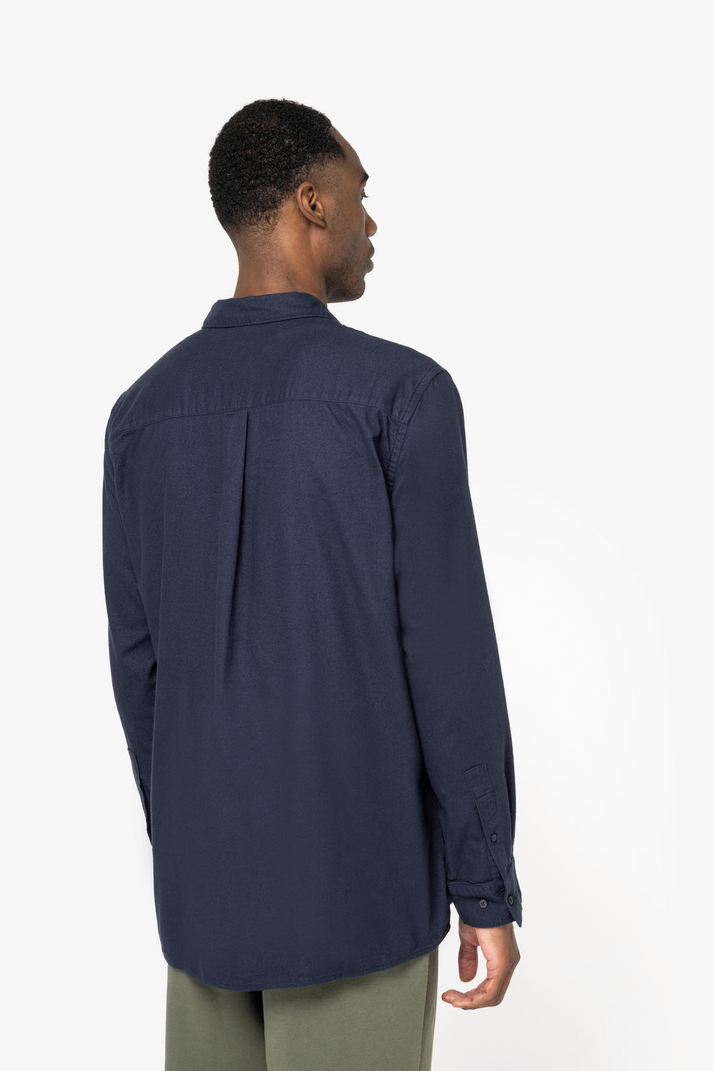 Camisa eco-responsável em flanela
