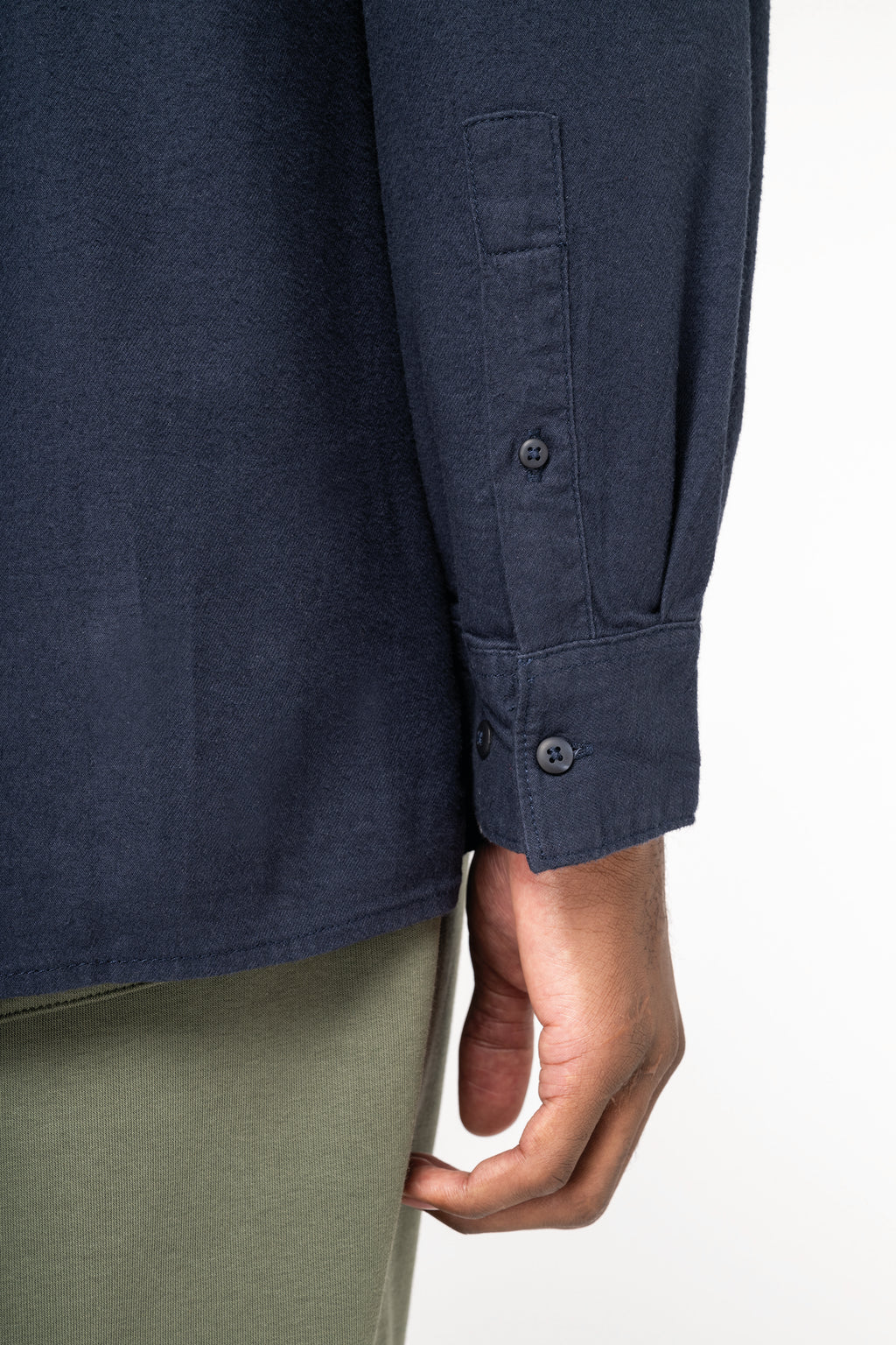 Camisa eco-responsável em flanela