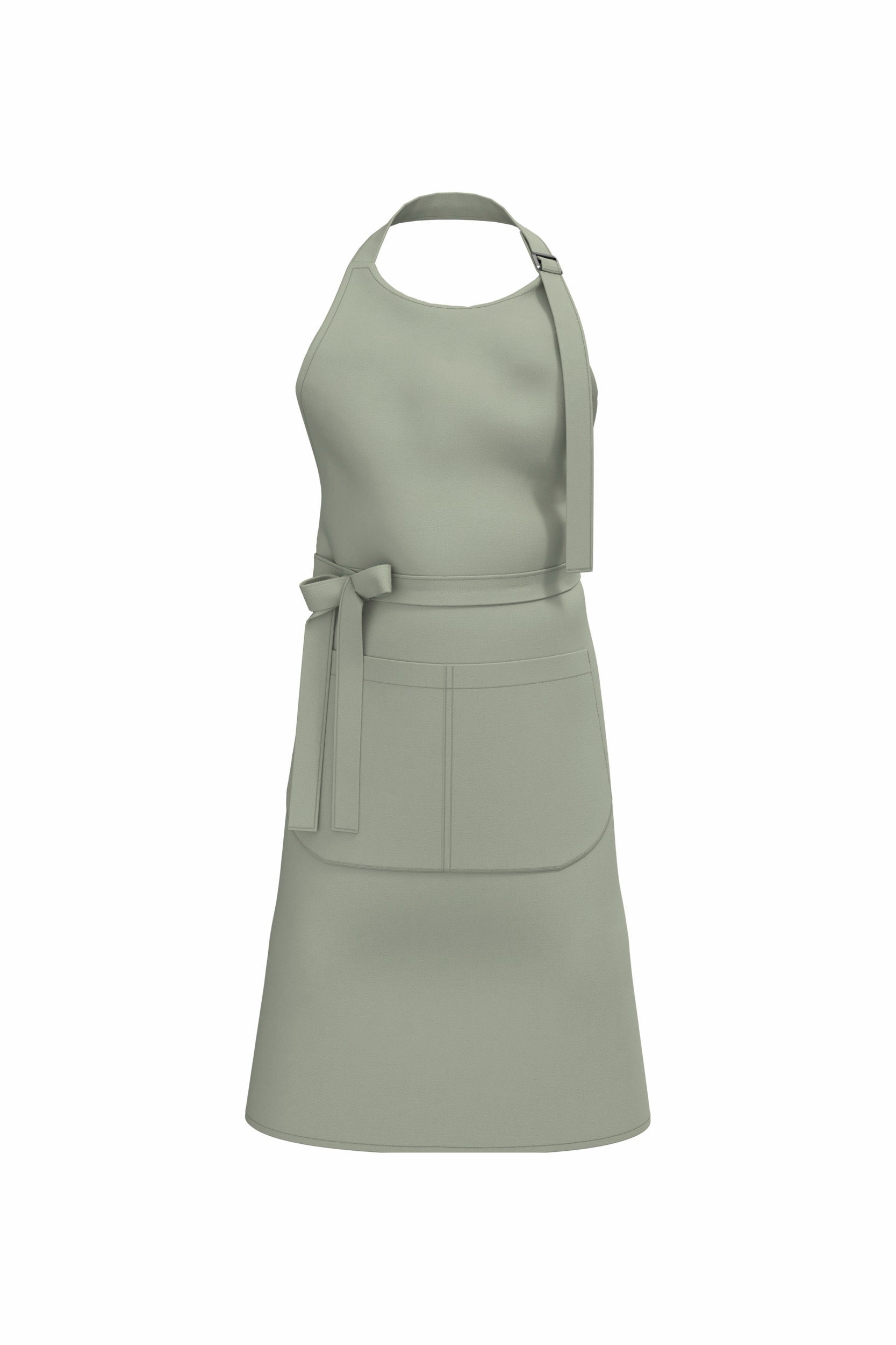 Avental com bolso em algodão biológico