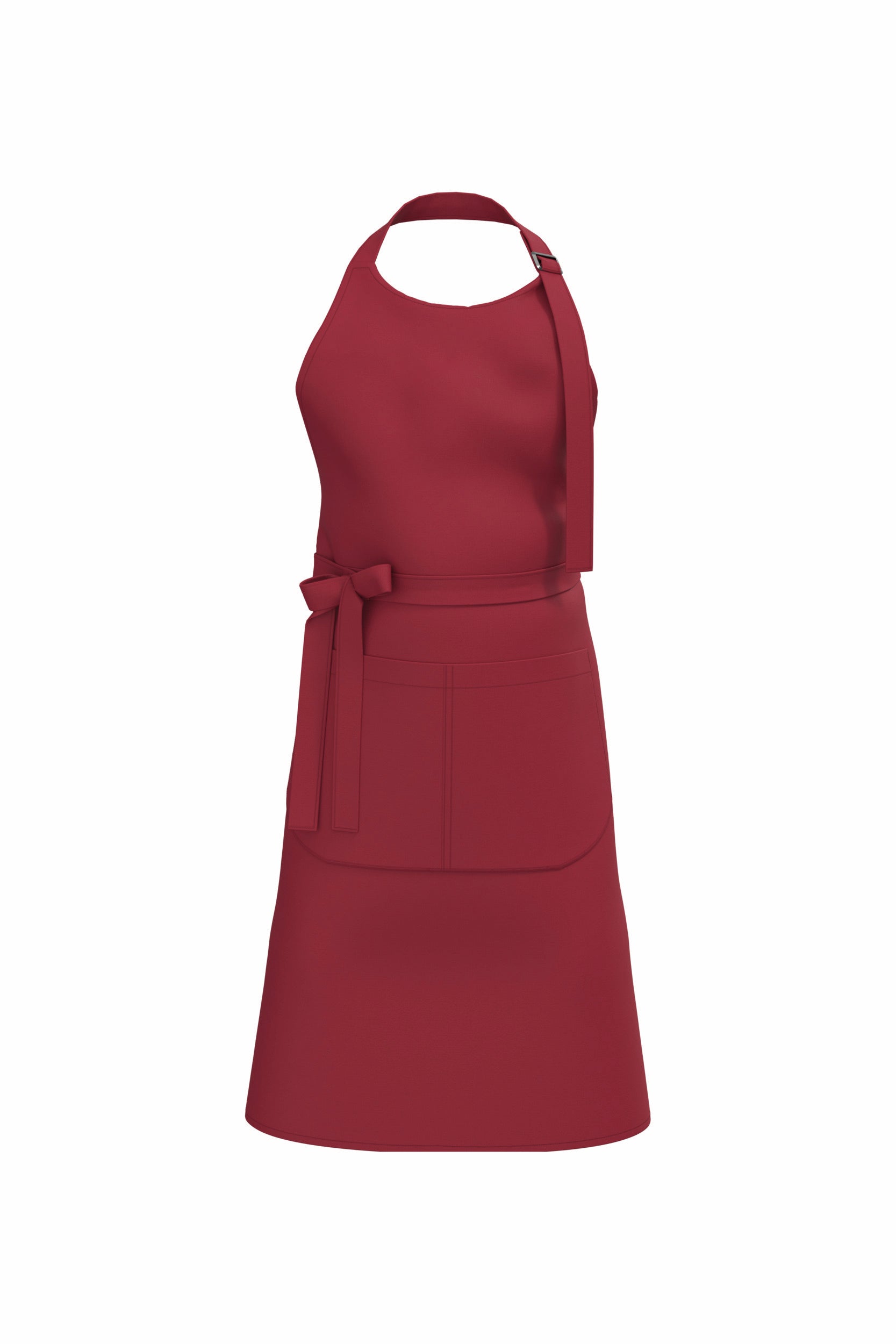 Avental com bolso em algodão biológico