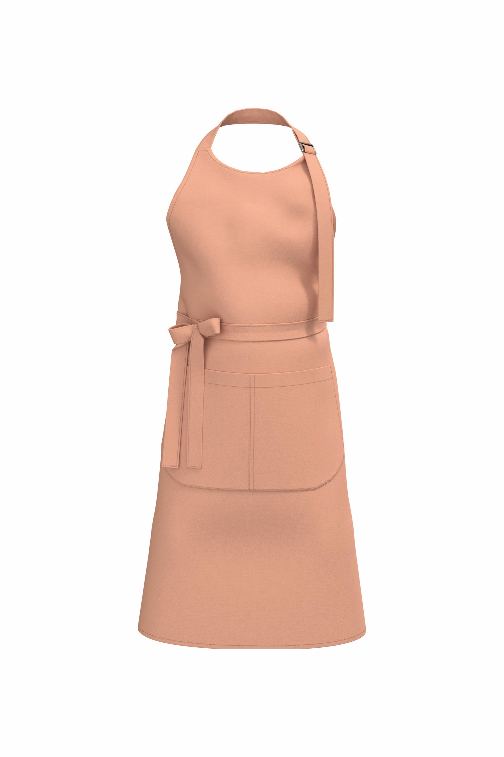 Avental com bolso em algodão biológico