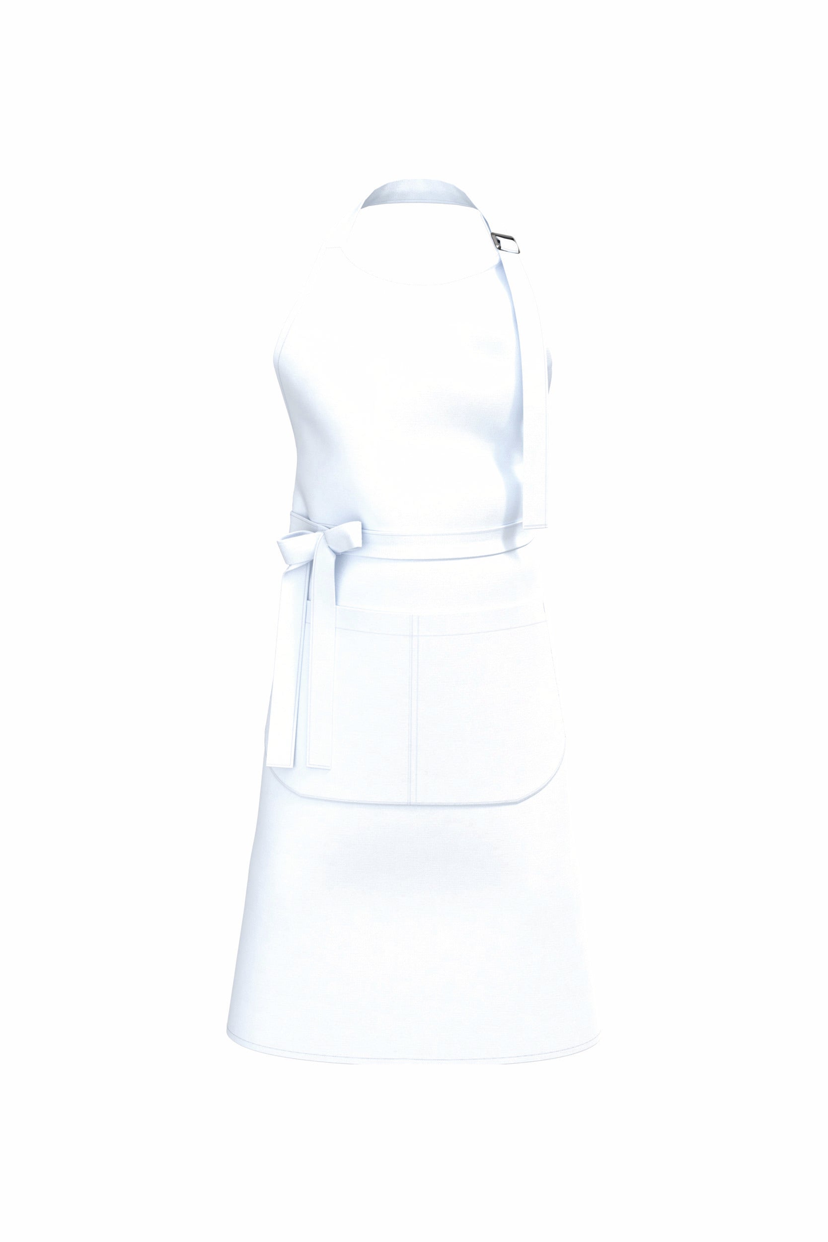 Avental com bolso em algodão biológico