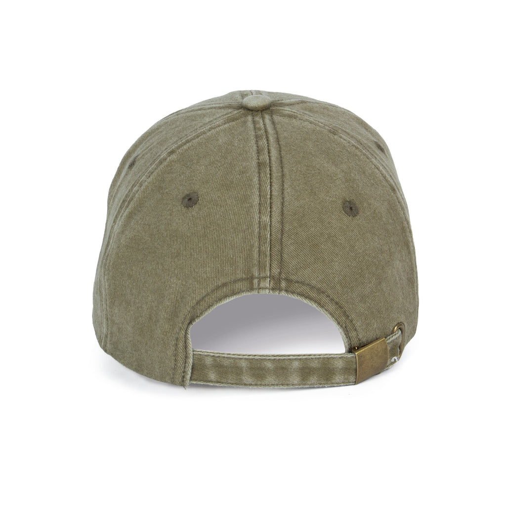 Boné vintage com efeito rasgado - 6 painéis