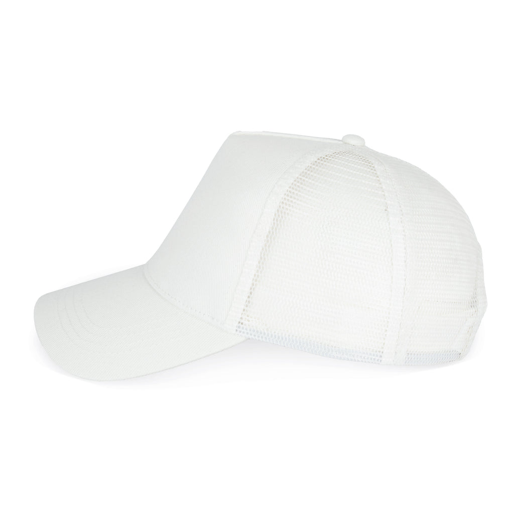 Boné trucker eco-responsável 5 painéis unissexo
