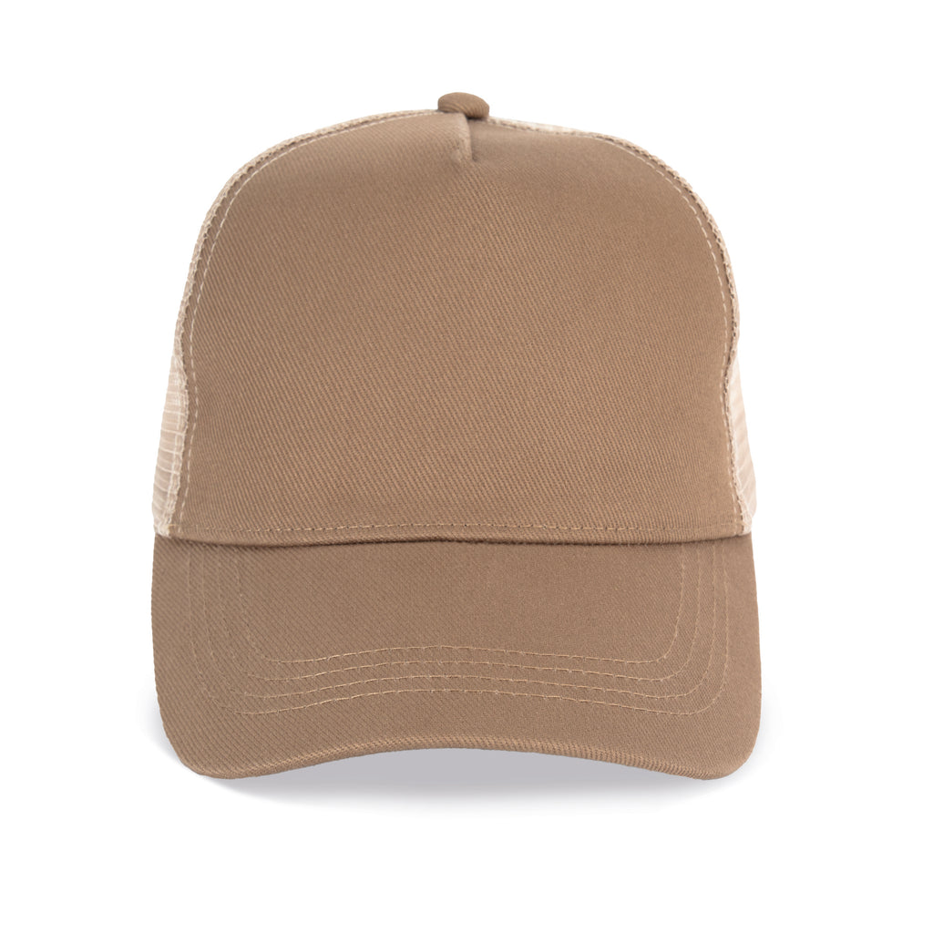 Boné trucker eco-responsável 5 painéis unissexo