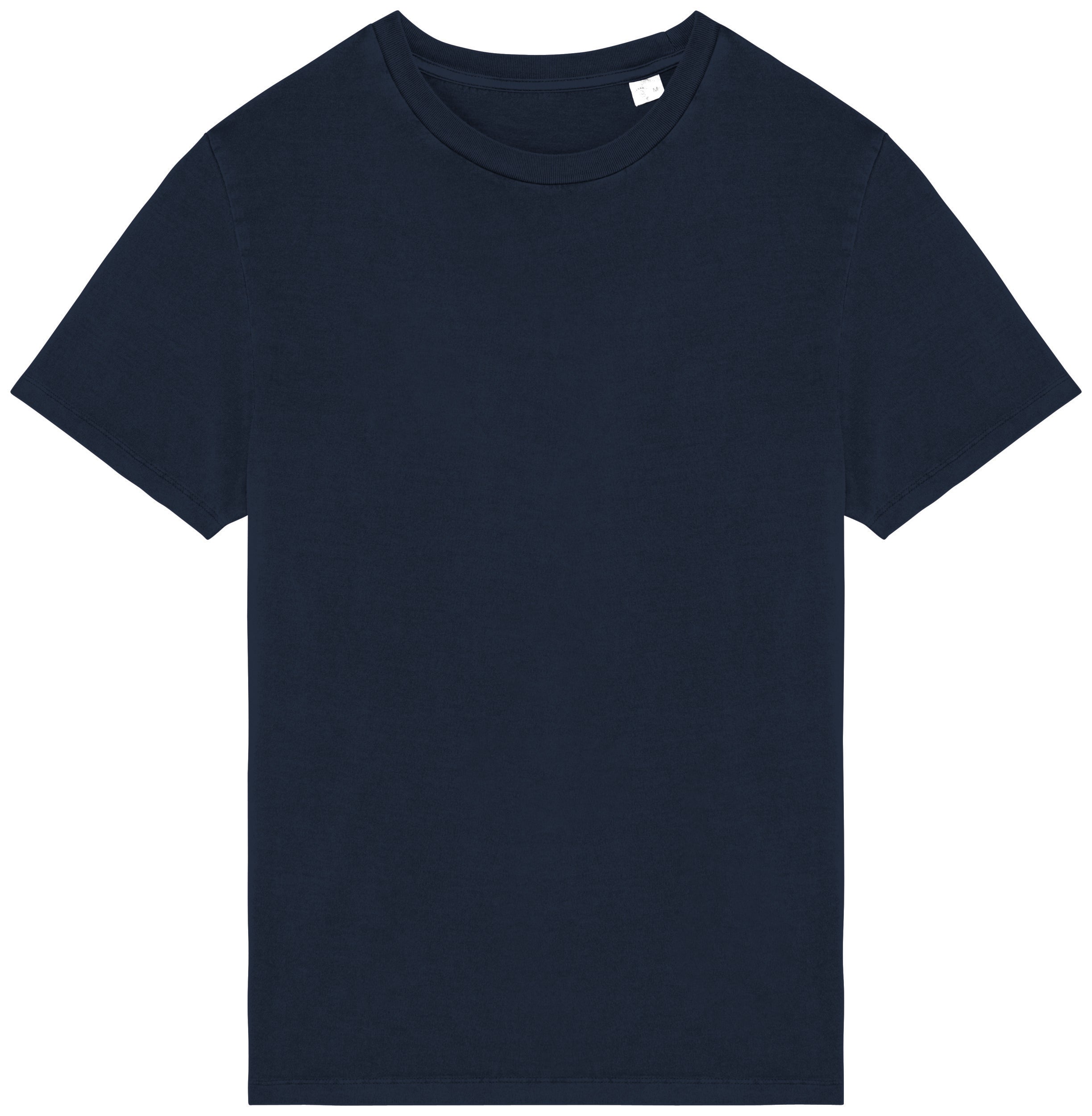 T-shirt eco-responsável com aspecto lavado unissexo