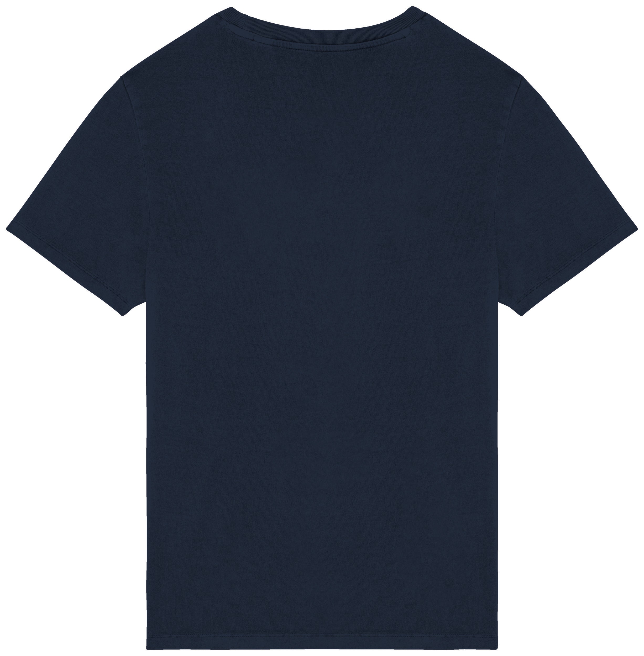 T-shirt eco-responsável com aspecto lavado unissexo