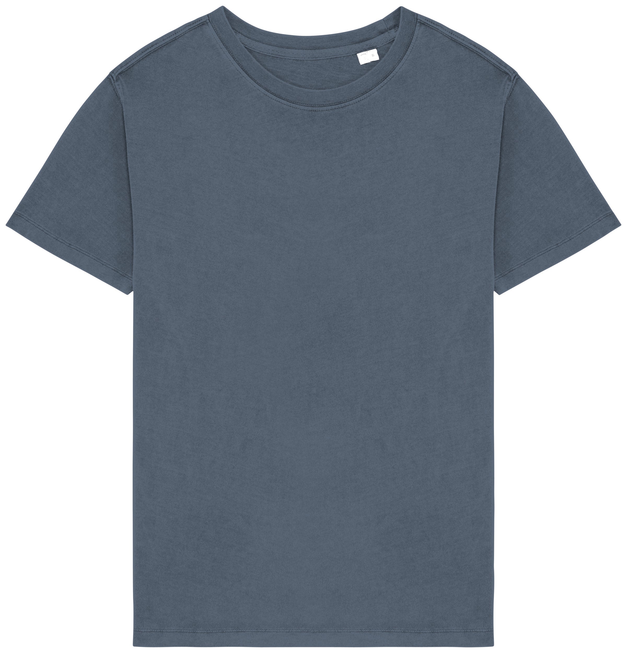 T-shirt com aspecto lavado unisexo