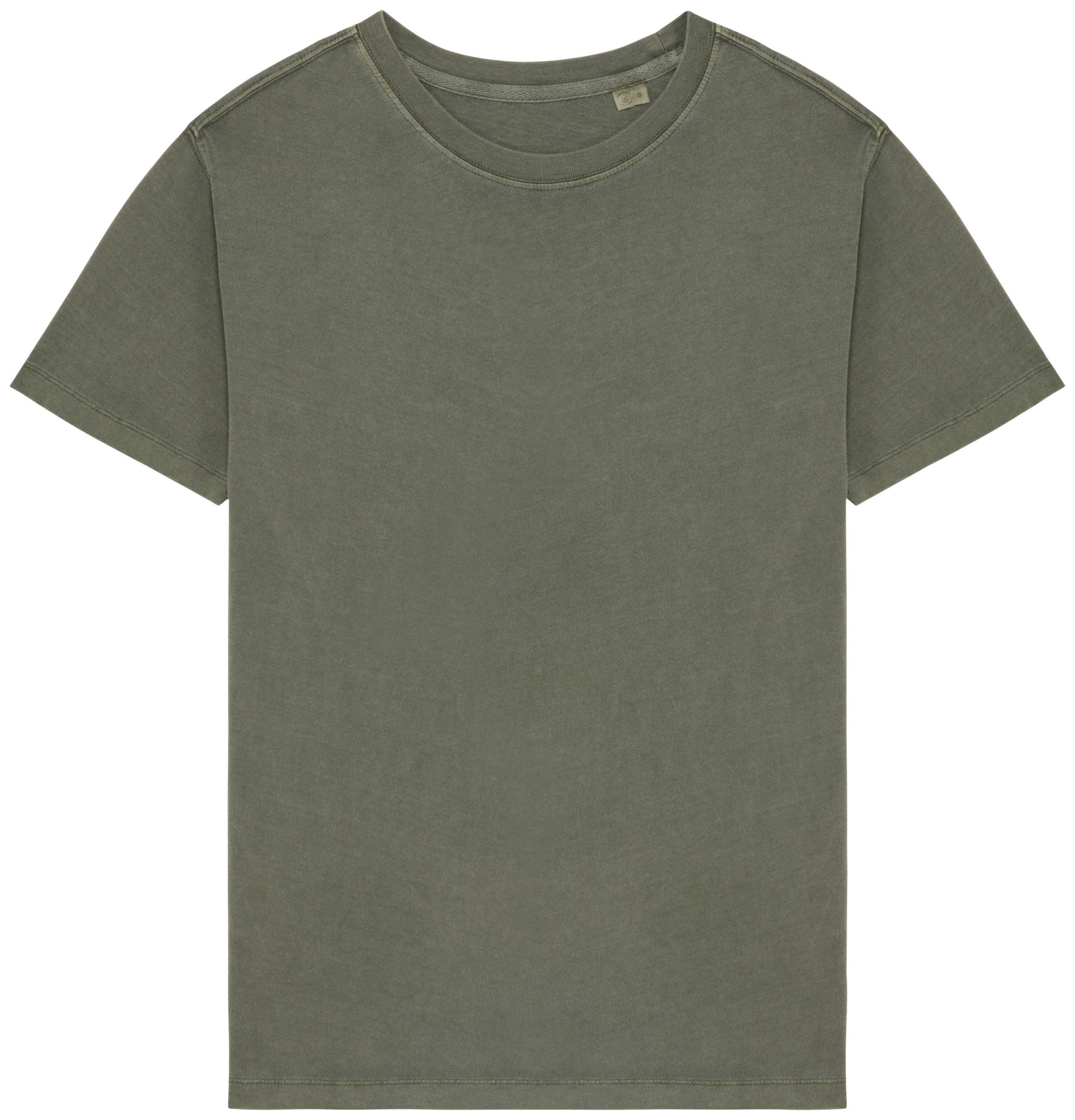 T-shirt com aspecto lavado unisexo
