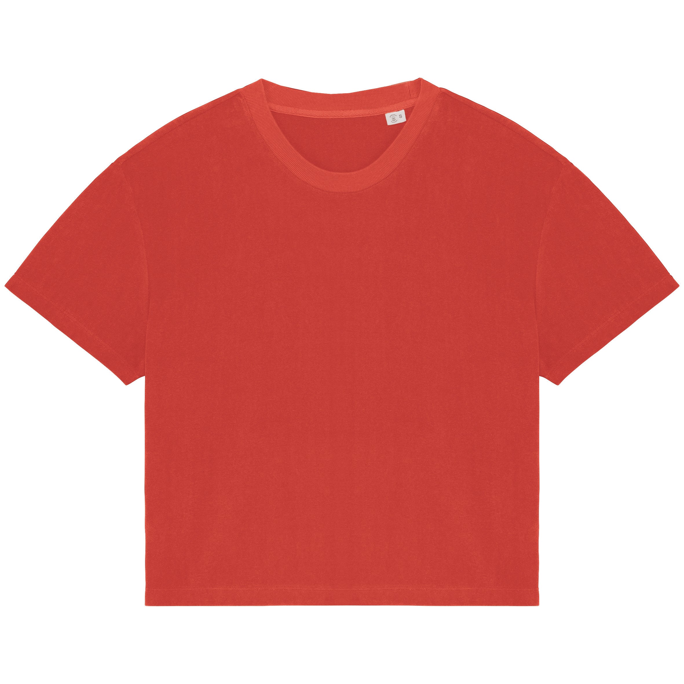 T-shirt em malha turca de senhora Eco