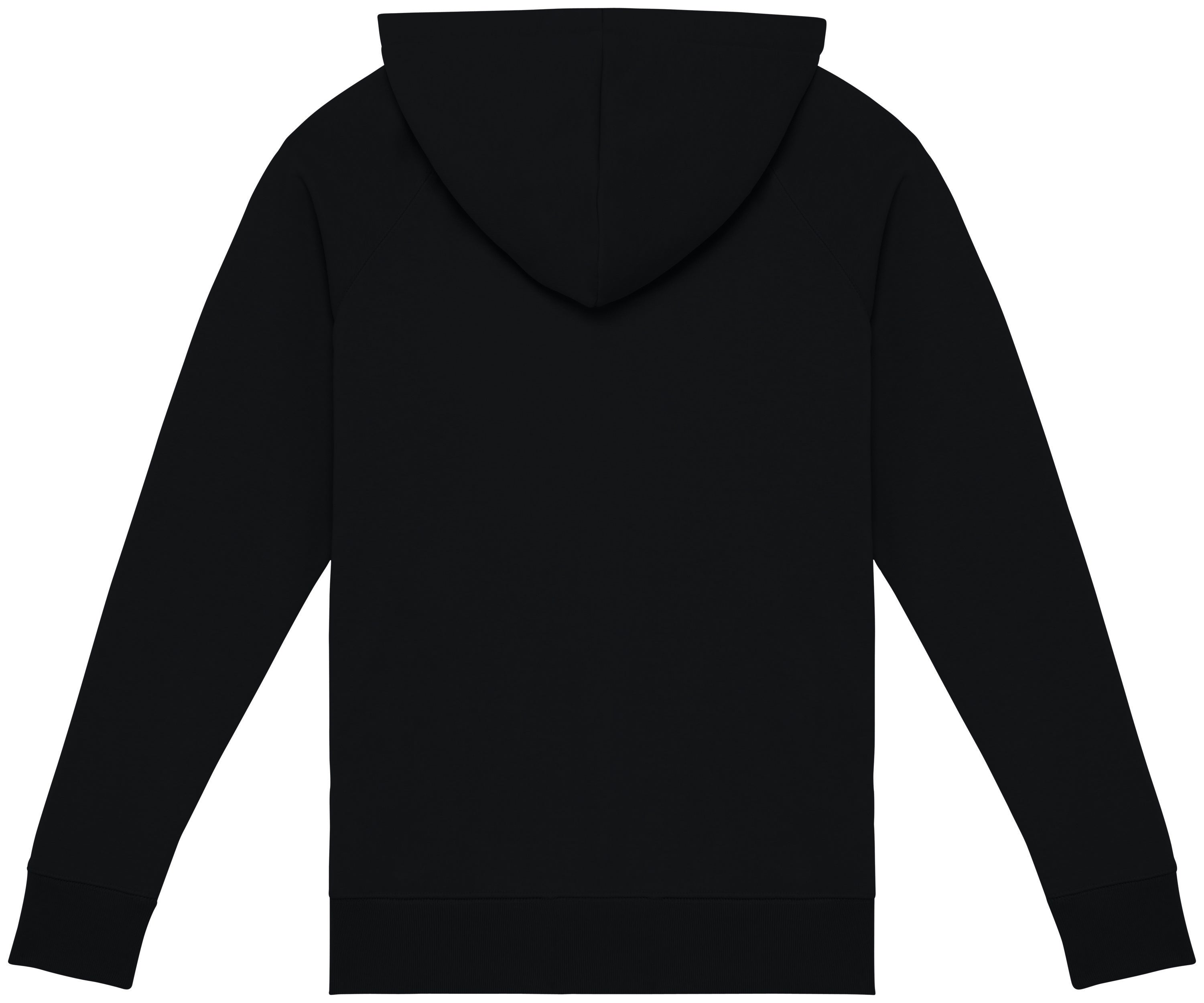 Sweatshirt raglan eco-responsável com capuz de senhora