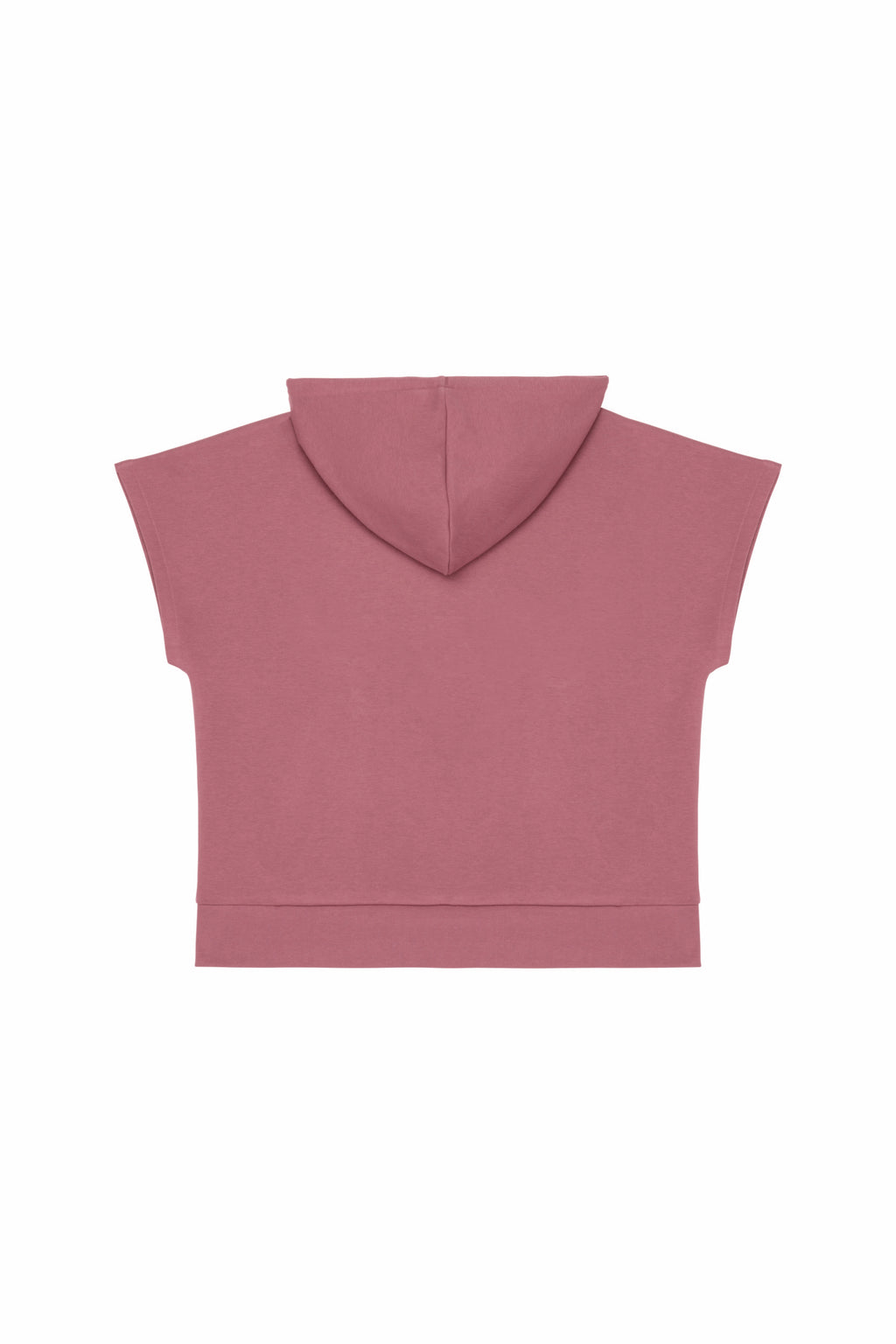 Sweatshirt eco-responsável oversize sem manga French Terry de senhora
