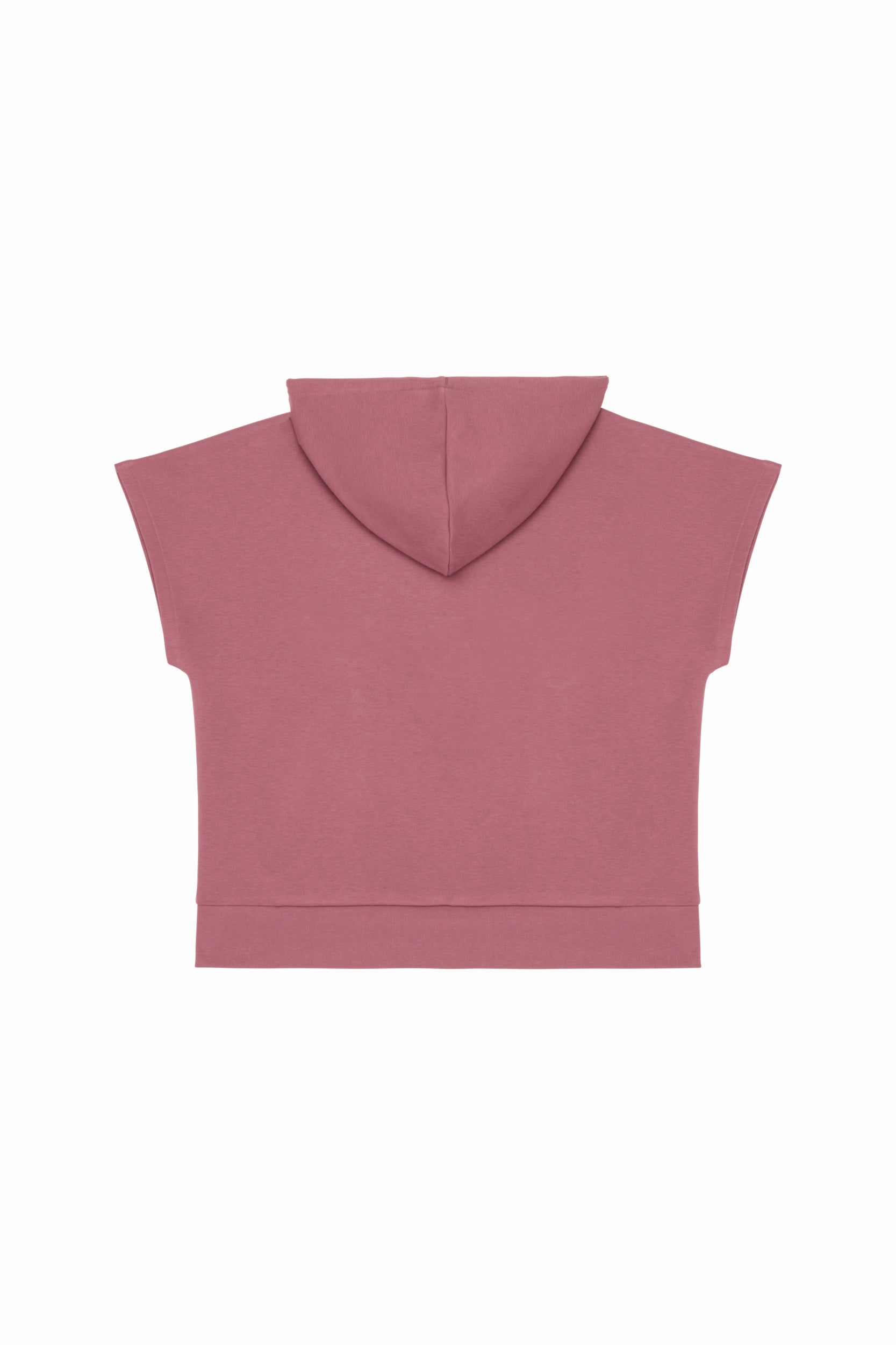 Sweatshirt eco-responsável oversize sem manga French Terry de senhora