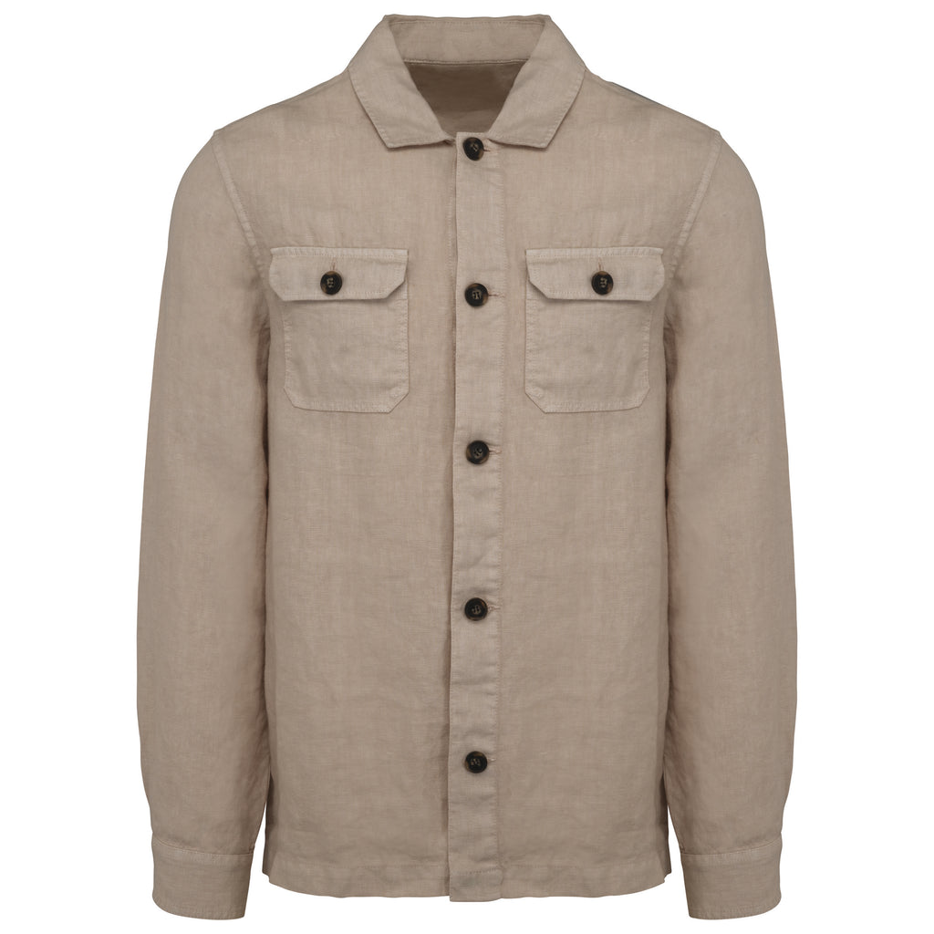 Sobrecamisa 100% linho washed