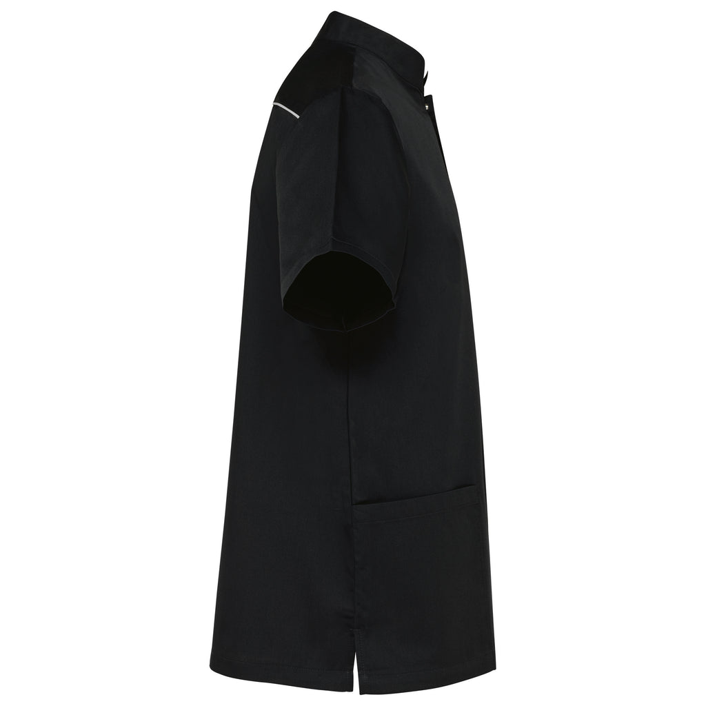 Bata poliéster/algodão com molas de pressão de homem