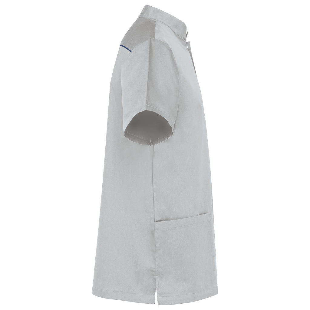 Bata poliéster/algodão com molas de pressão de homem