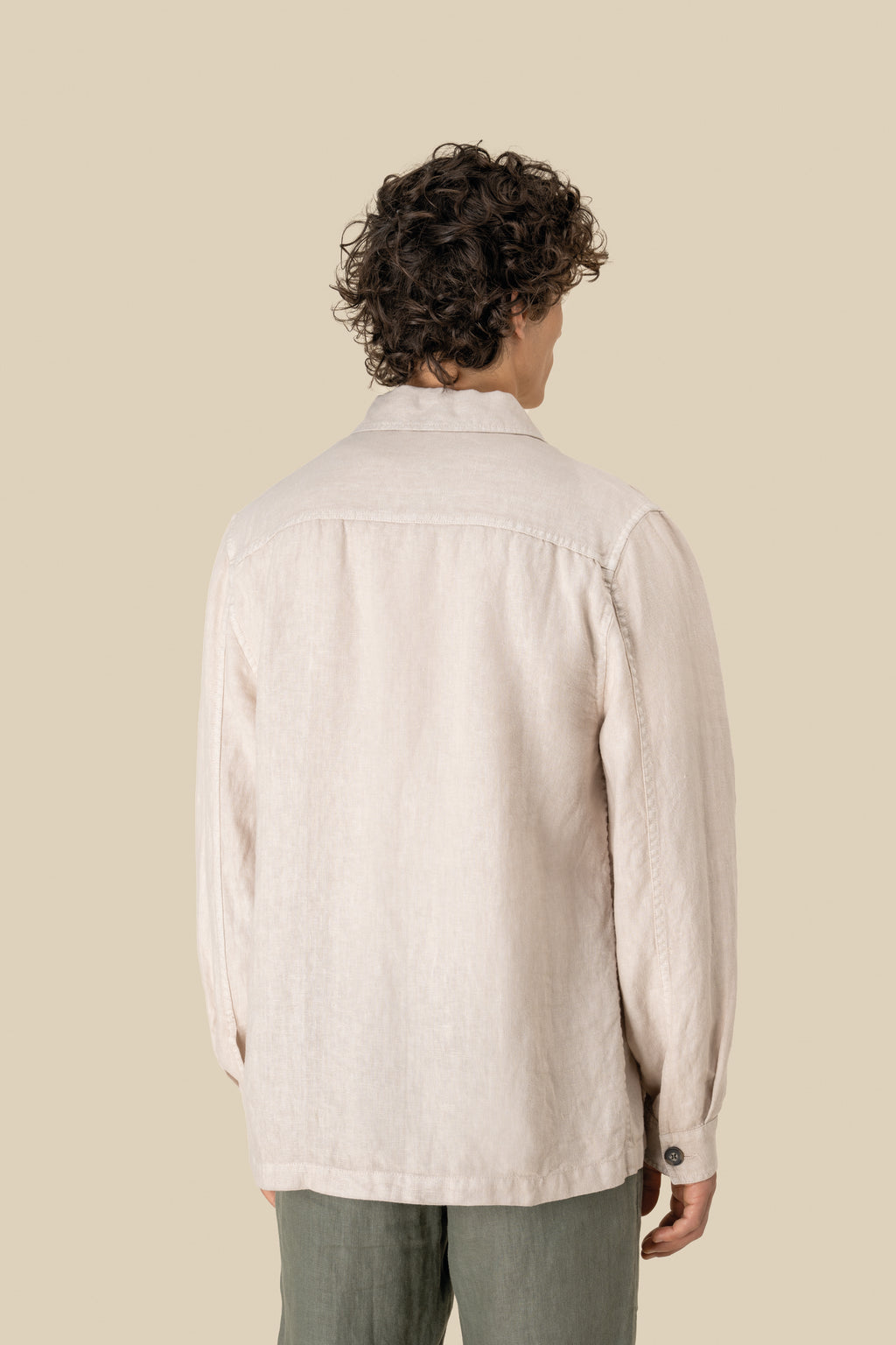 Sobrecamisa 100% linho washed