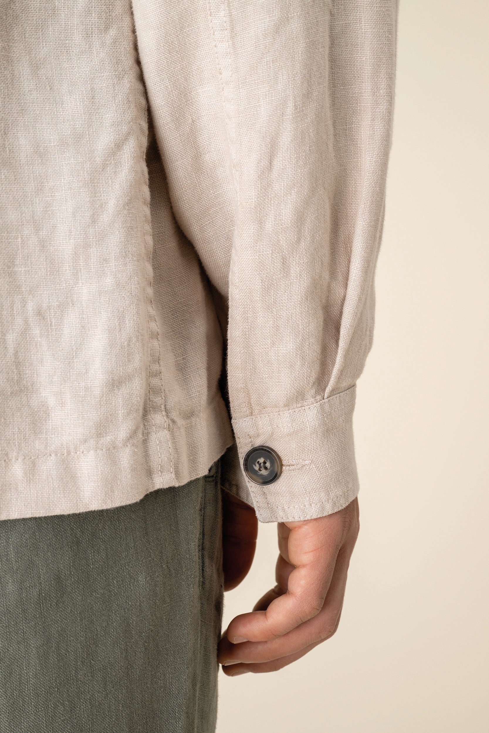 Sobrecamisa 100% linho washed