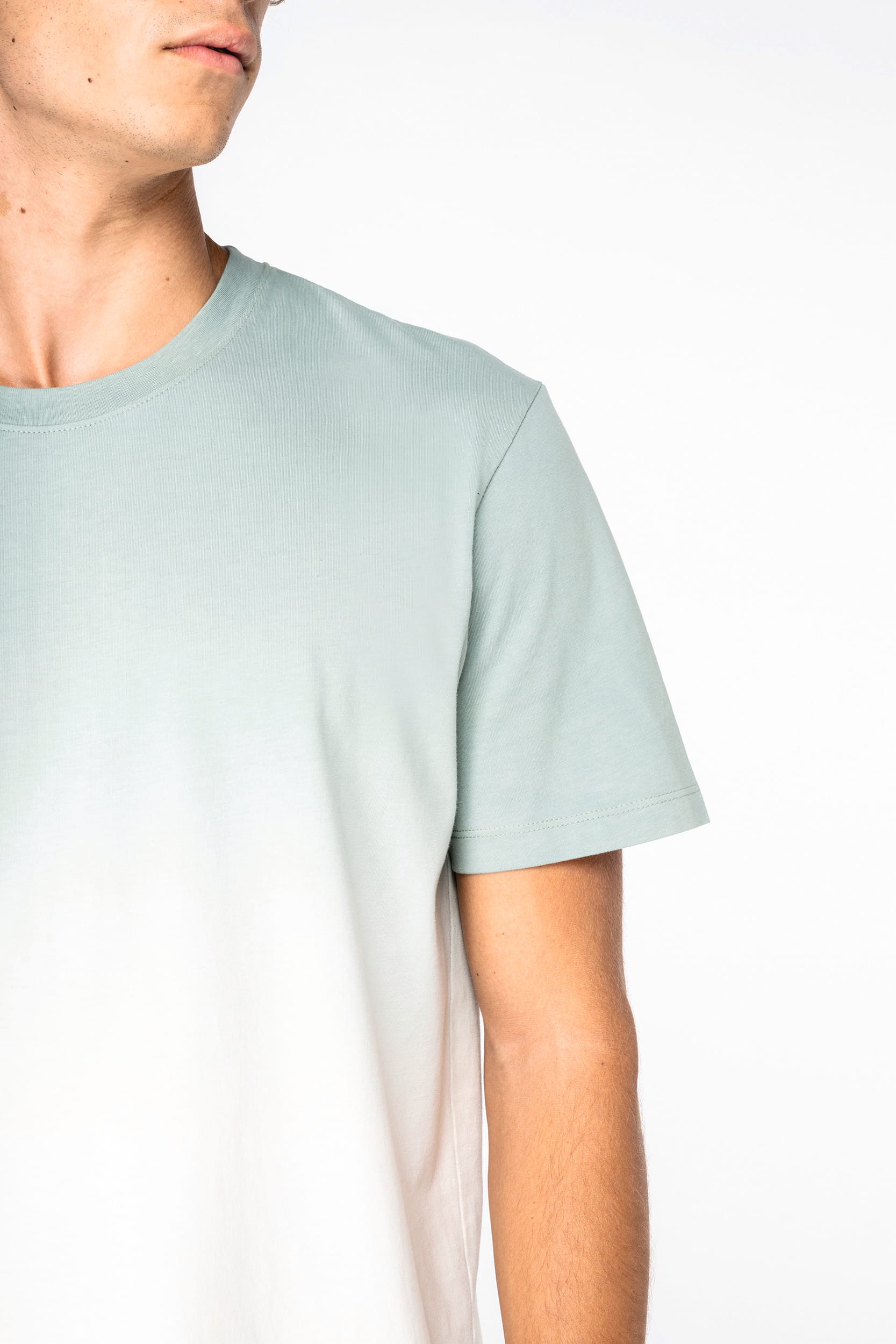 T-shirt eco-responsável Dip Dye unissexo