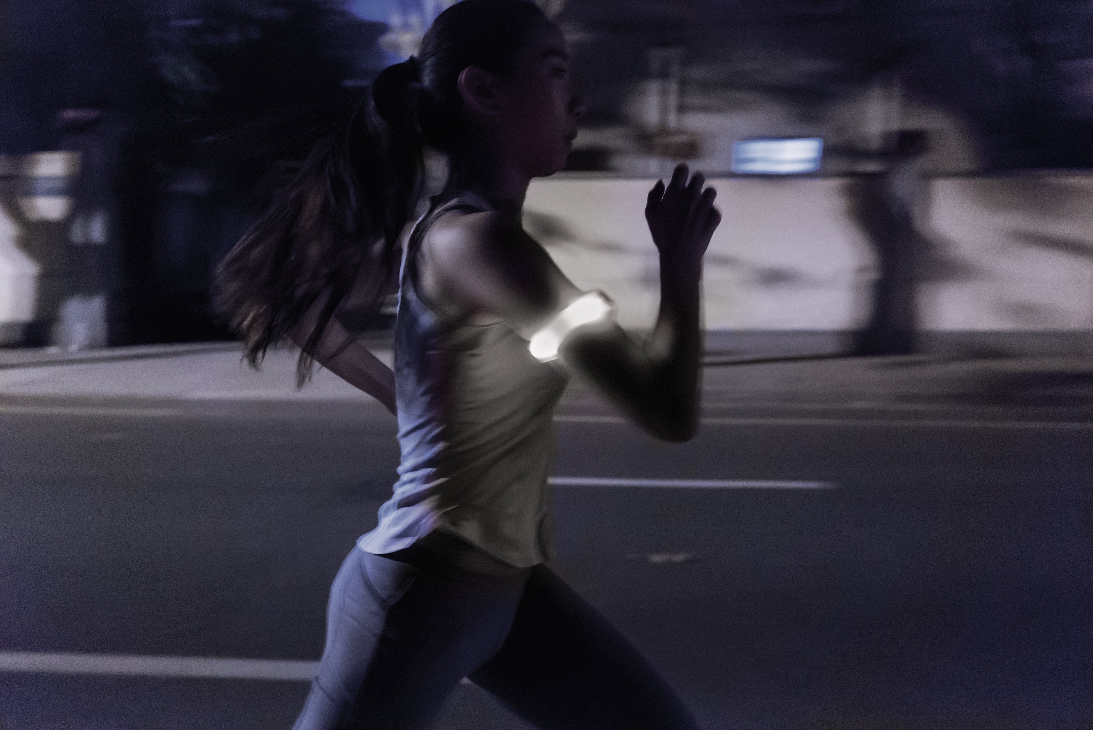 Pega de segurança com LED