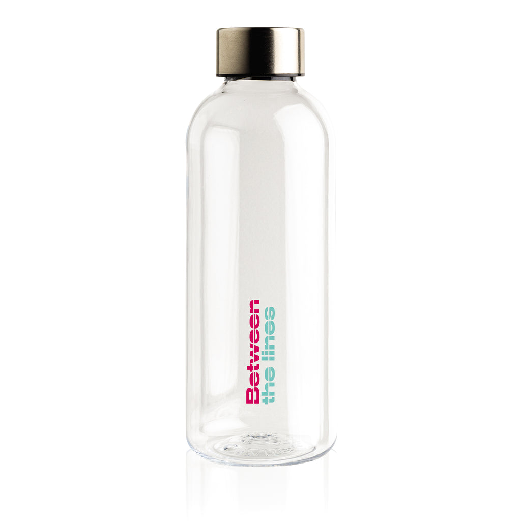 Garrafa de água à prova de fugas com tampa metálica - 620ml