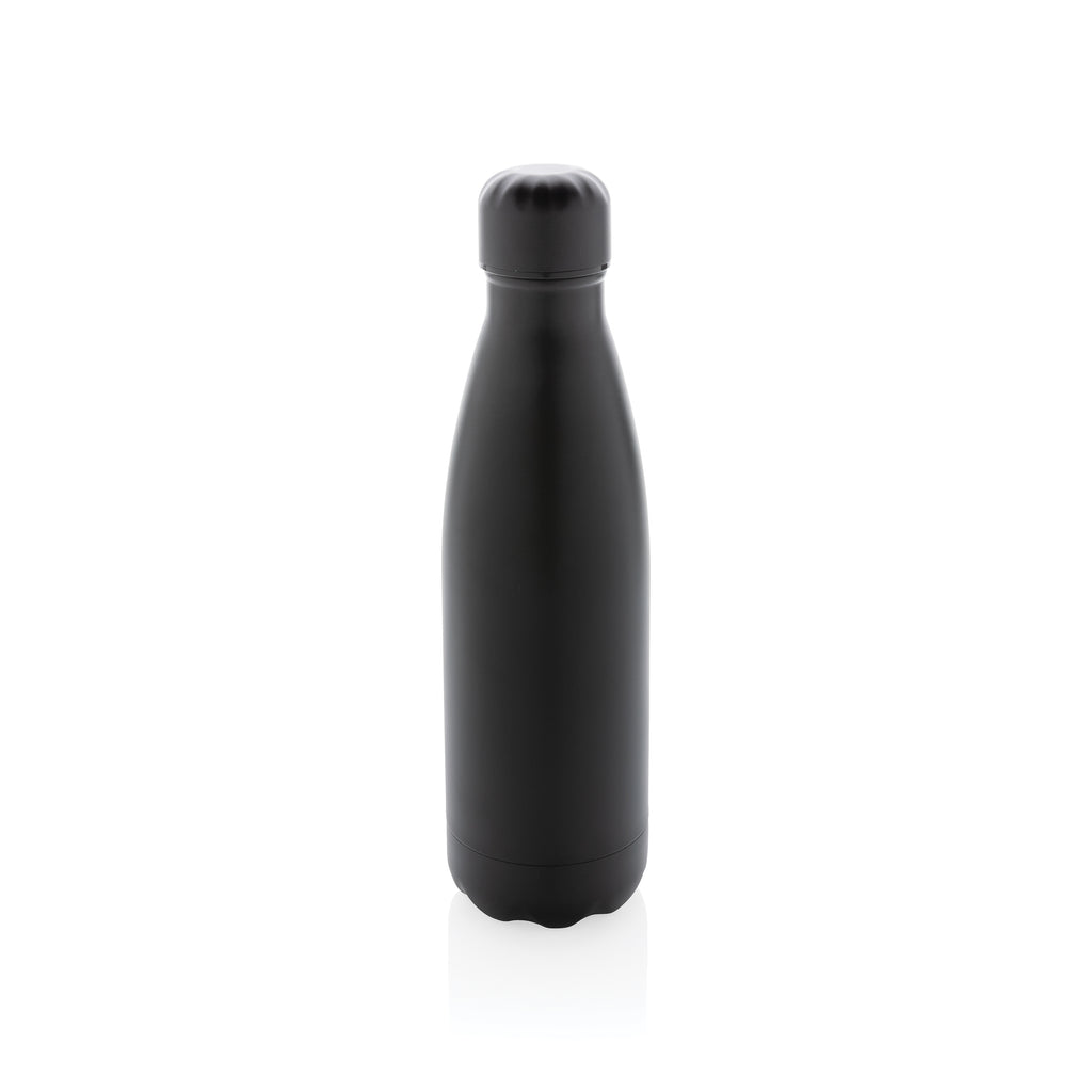 Garrafa de aço inoxidável a vácuo de cor sólida, 500 ml