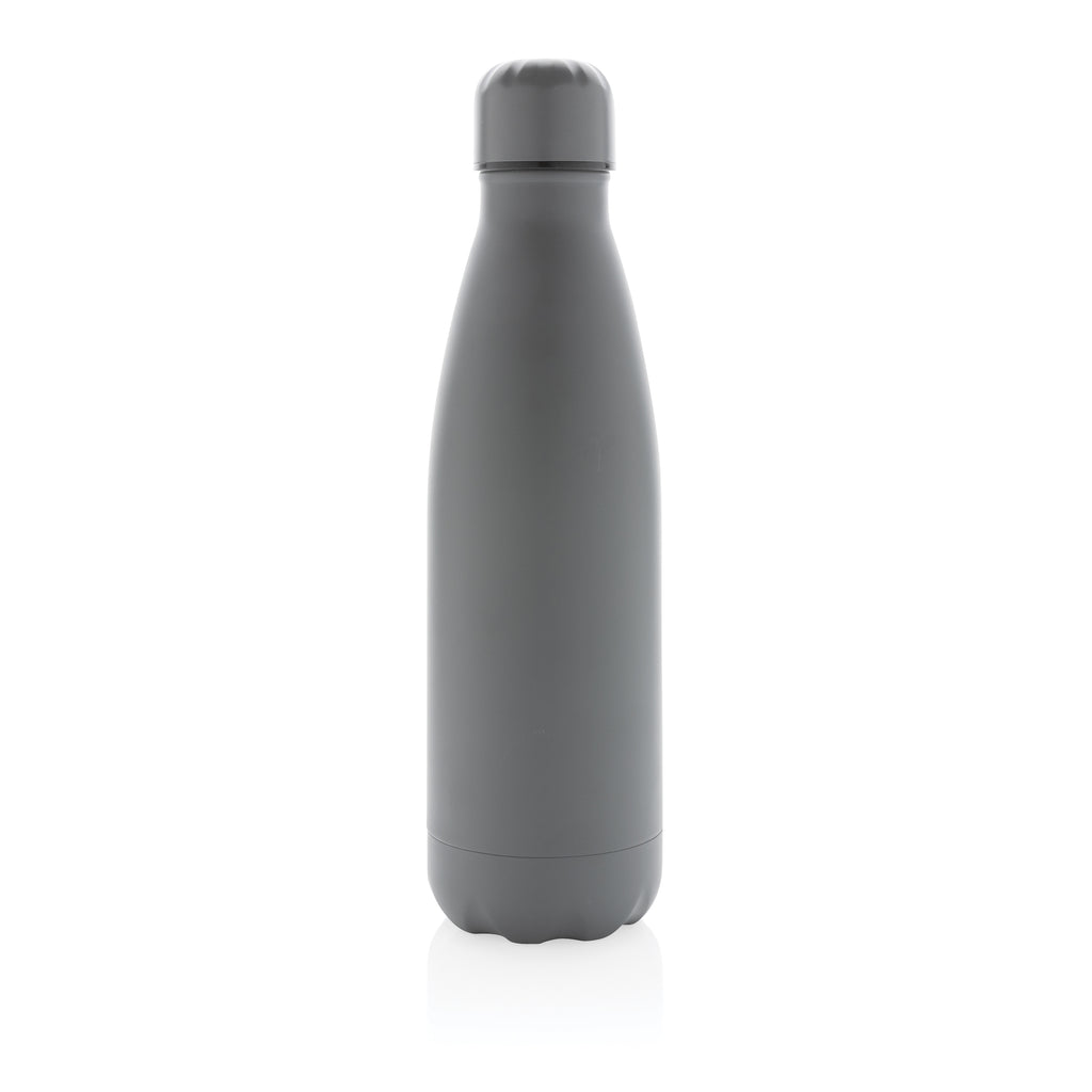 Garrafa de aço inoxidável a vácuo de cor sólida, 500 ml