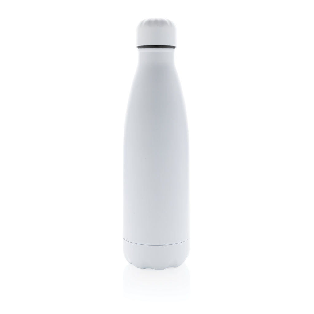 Garrafa de aço inoxidável a vácuo de cor sólida, 500 ml