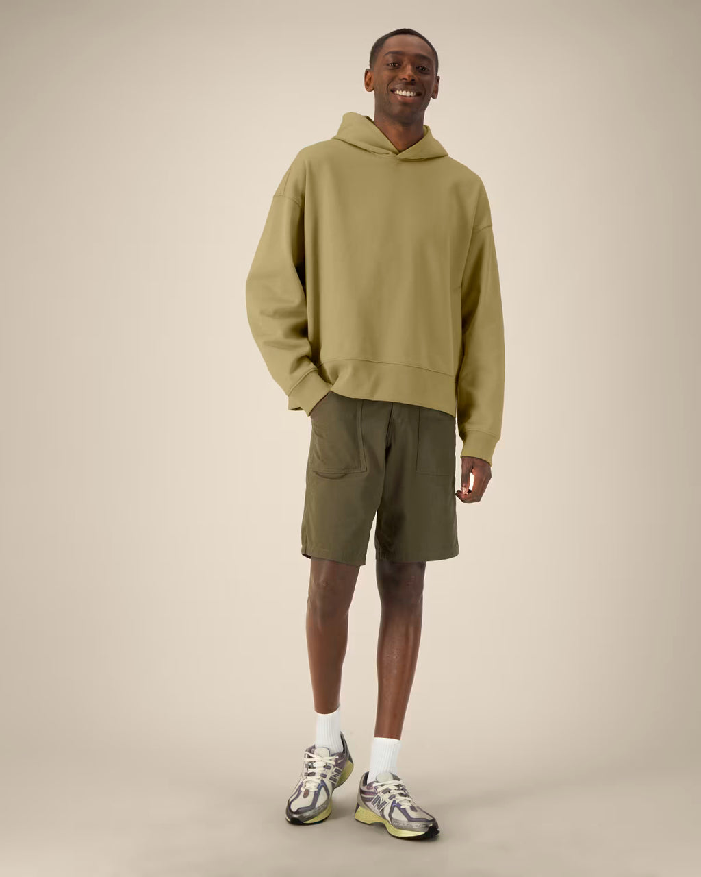 Sweater com capuz Fit Oversised Voicer,  400 G