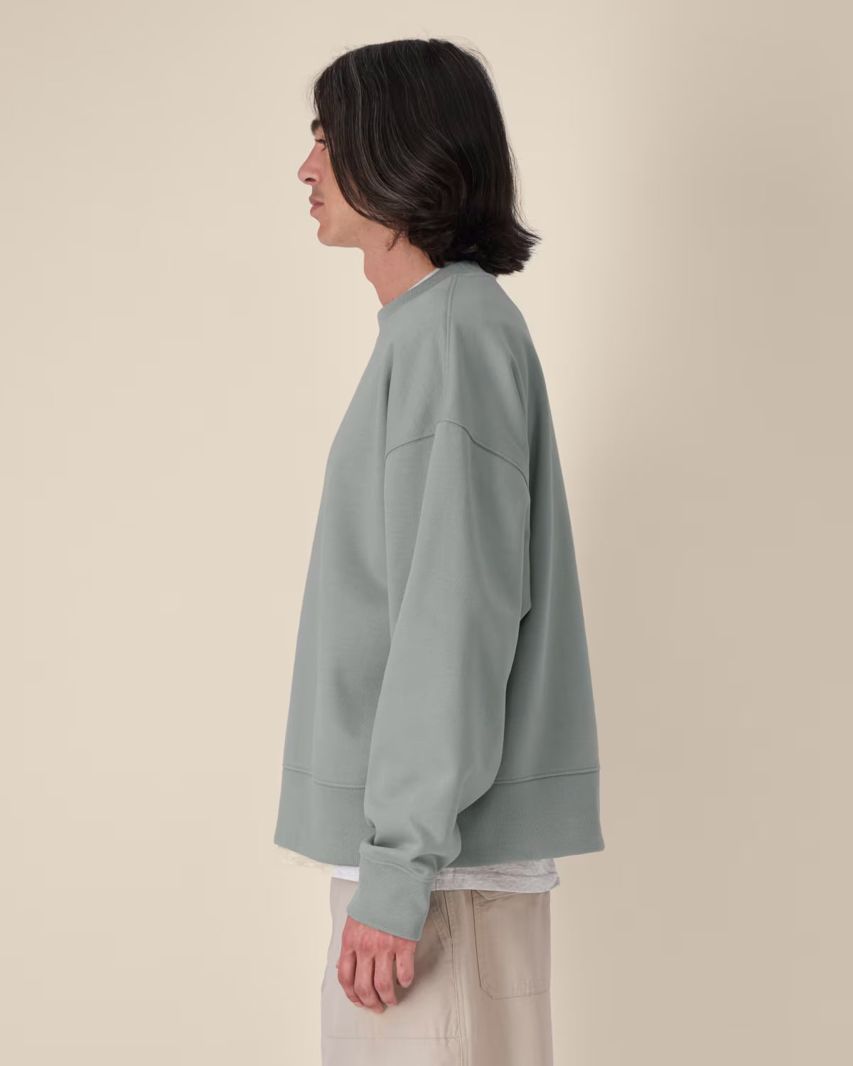 Sweatshirt Ryler Sweatshirt unissexo em algodão reciclado.